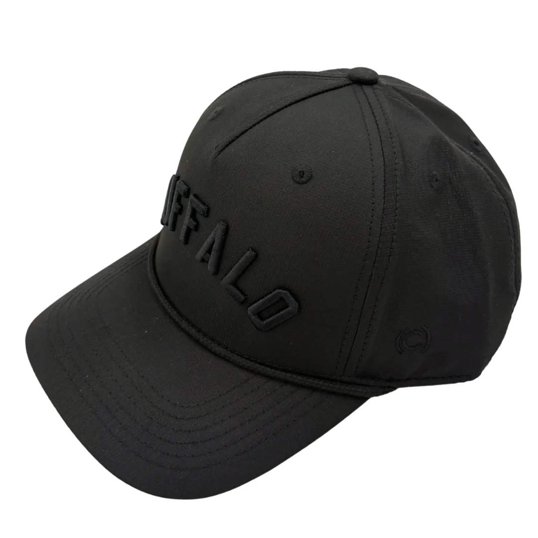(code)word Buffalo All Black Performance Rope Hat - Image 4