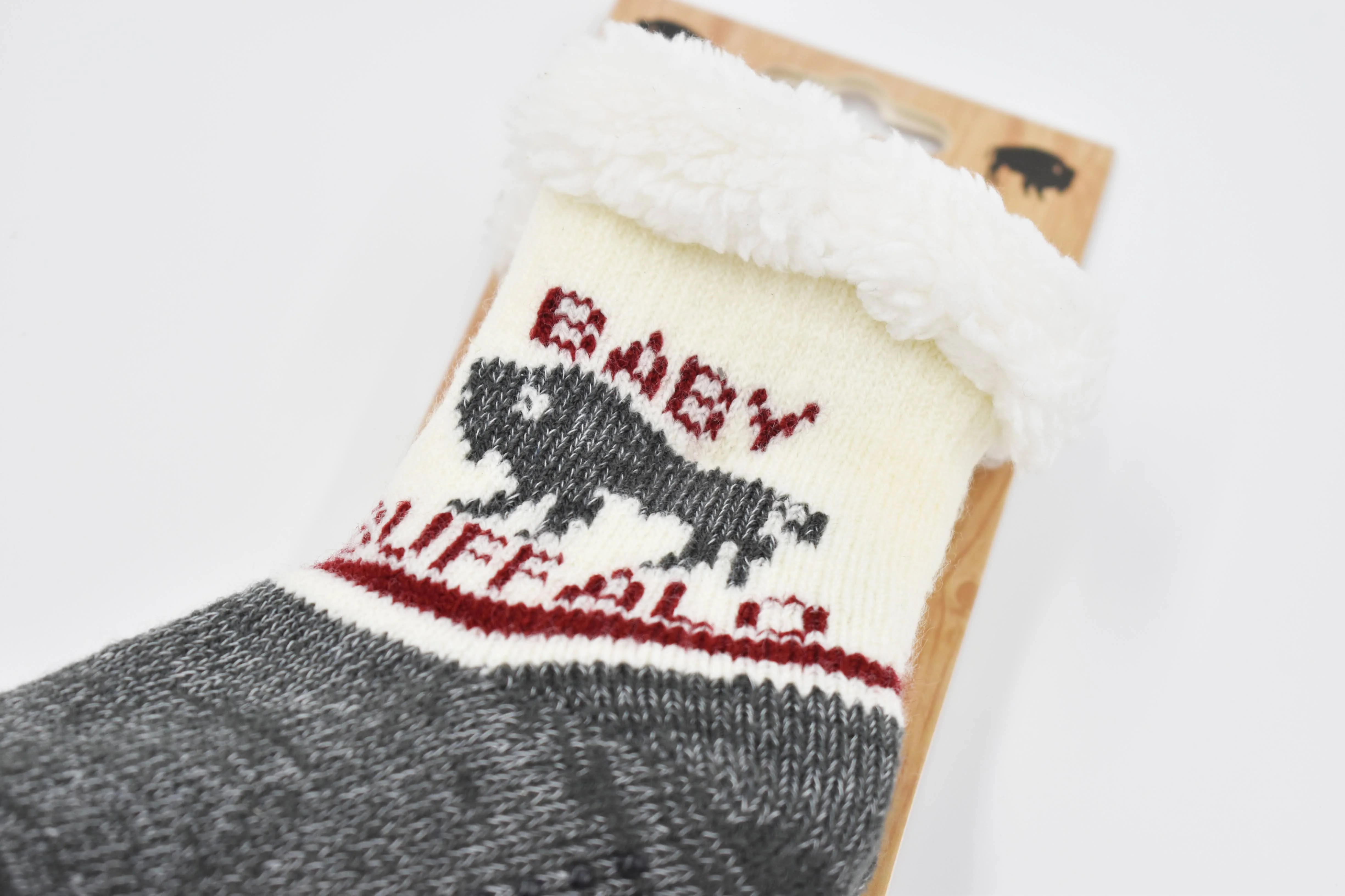 Baby Buffalo Slipper Socks - Image 3