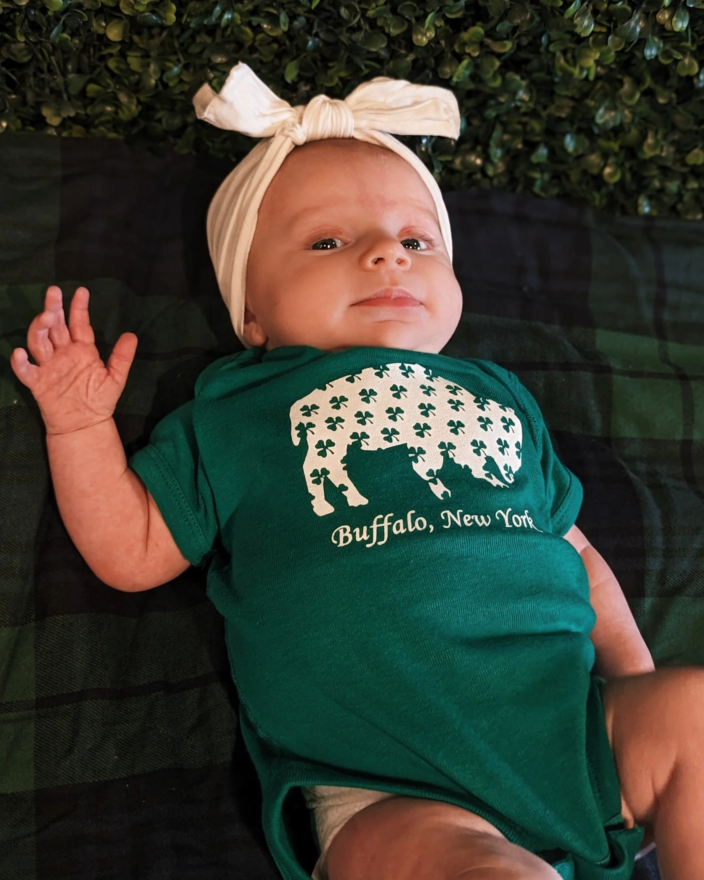 BFLO Baby Irish Buffalo Onesie - Image 3