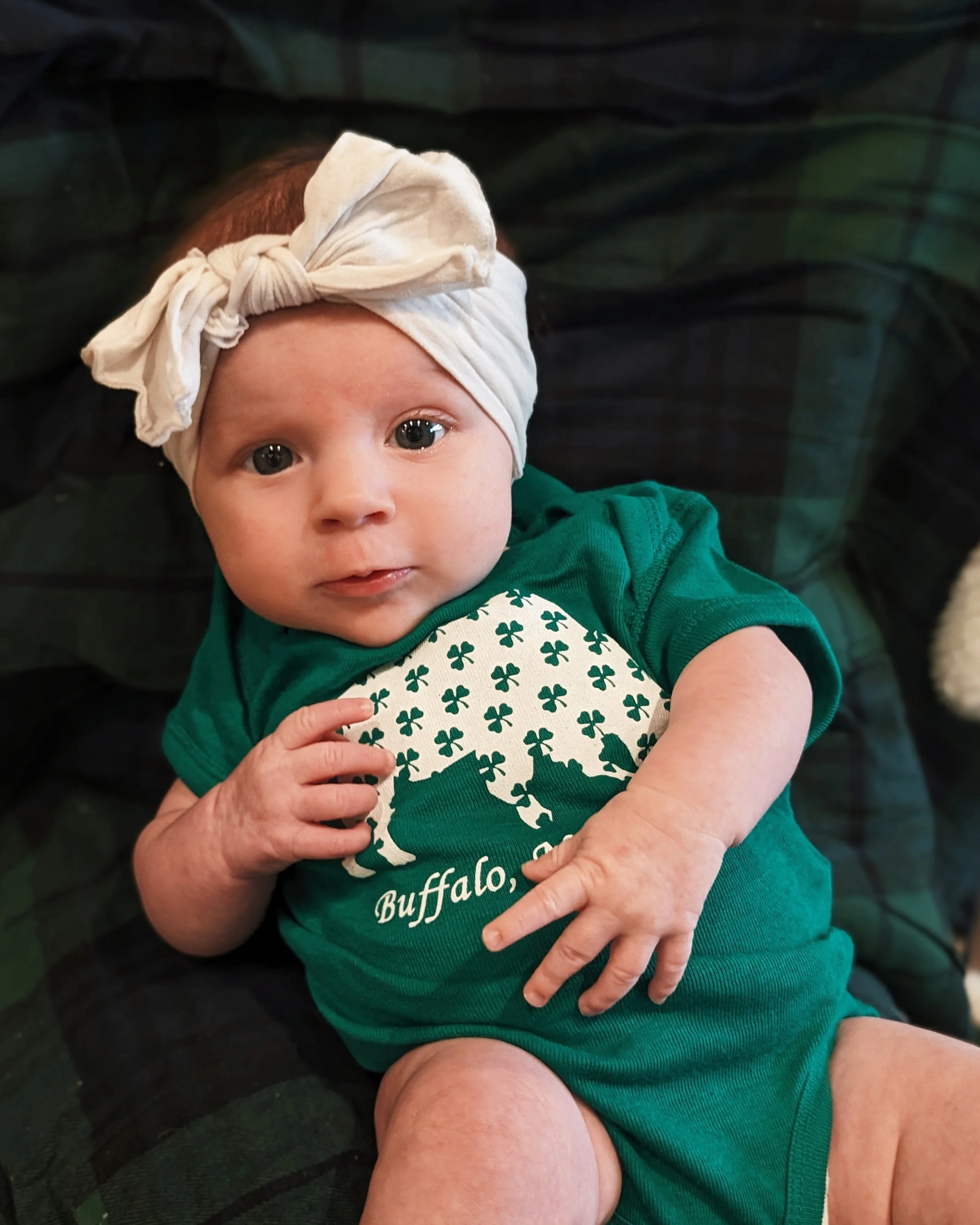 BFLO Baby Irish Buffalo Onesie - Image 4