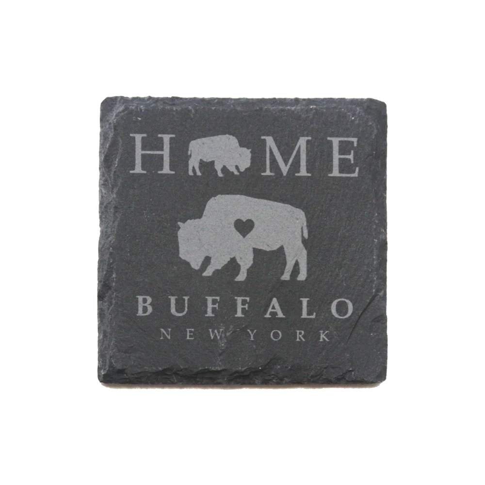 BFLO Home Slate Coaster
