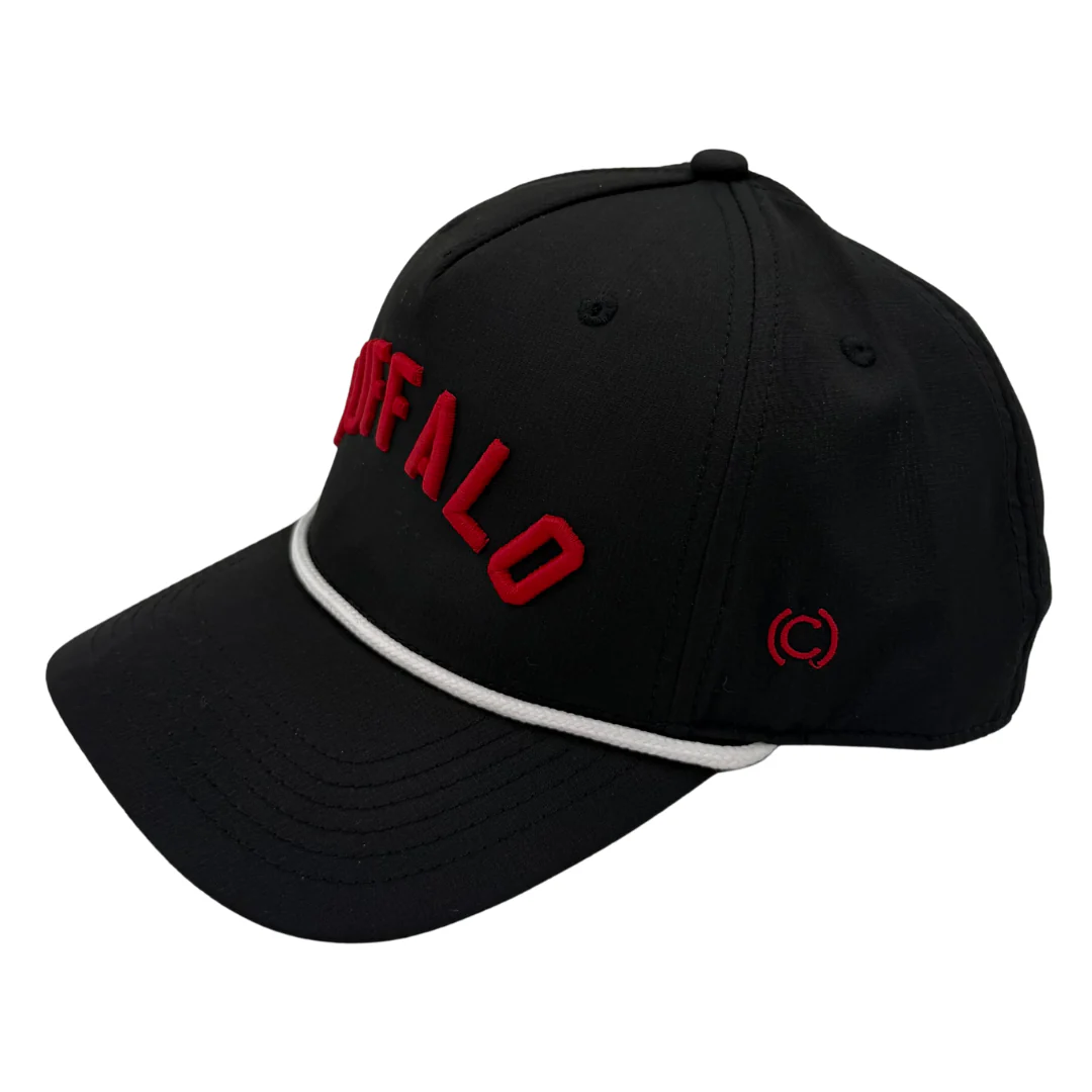 (code)word Buffalo Black & Red Performance Rope Hat - Image 3