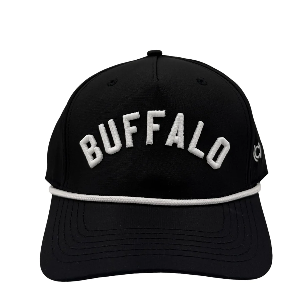 (code)word Buffalo Black & White Performance Rope Hat