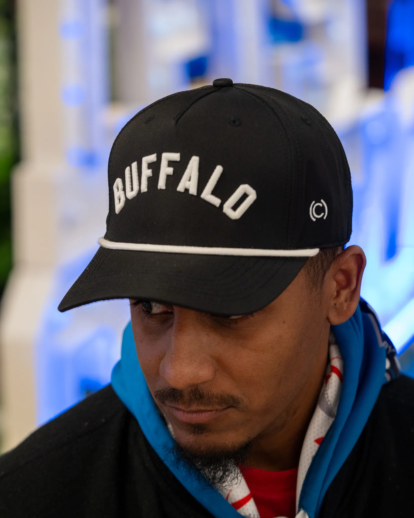 (code)word Buffalo Black & White Performance Rope Hat - Image 2