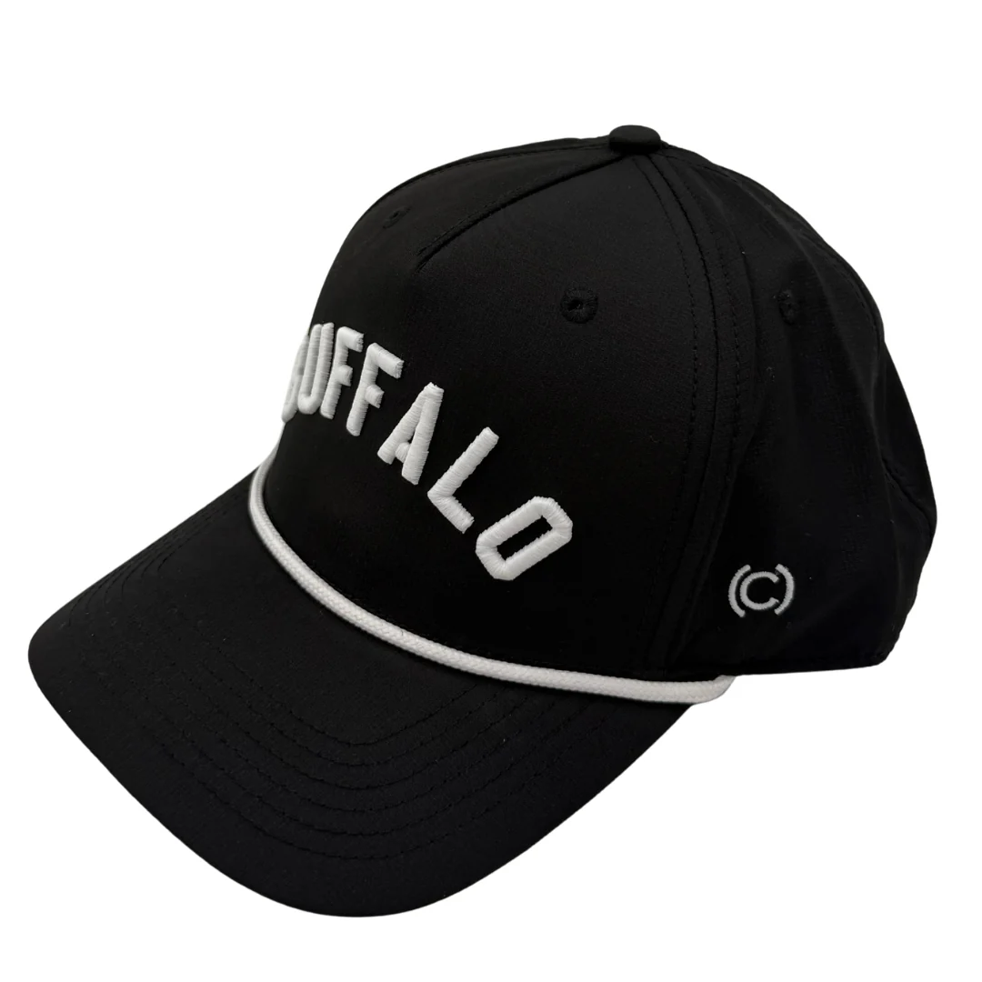 (code)word Buffalo Black & White Performance Rope Hat - Image 4