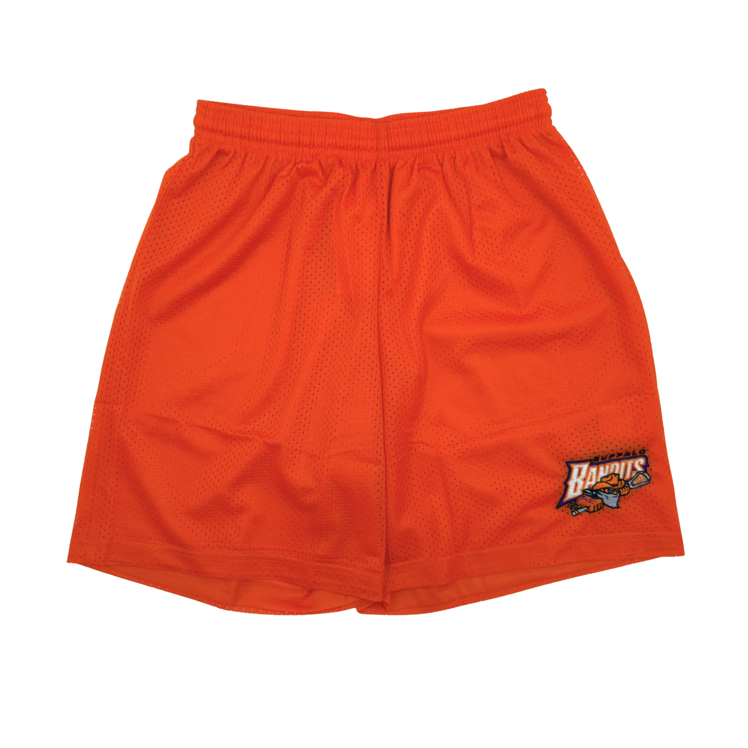 Buffalo Bandits 7" Orange Mesh Shorts