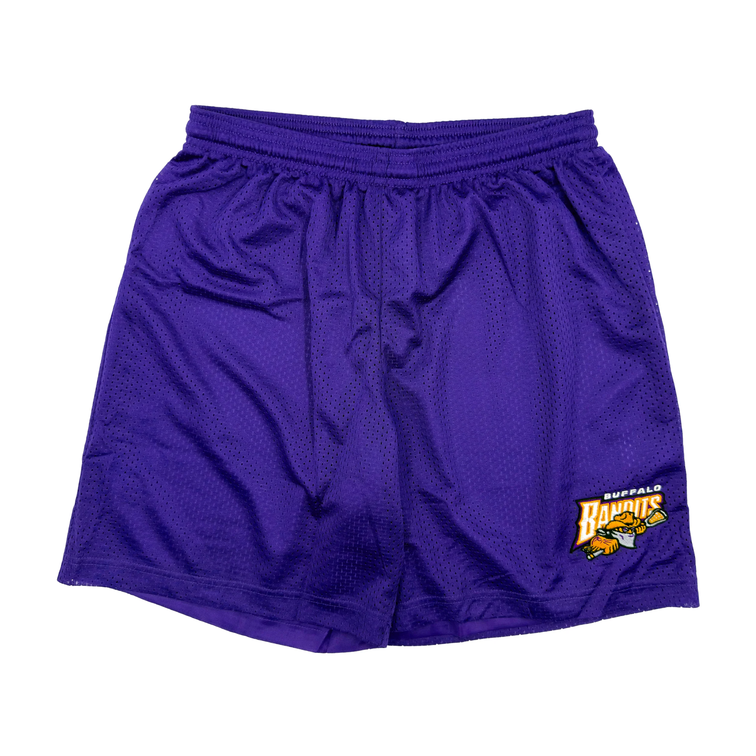 Buffalo Bandits 7" Purple Mesh Shorts