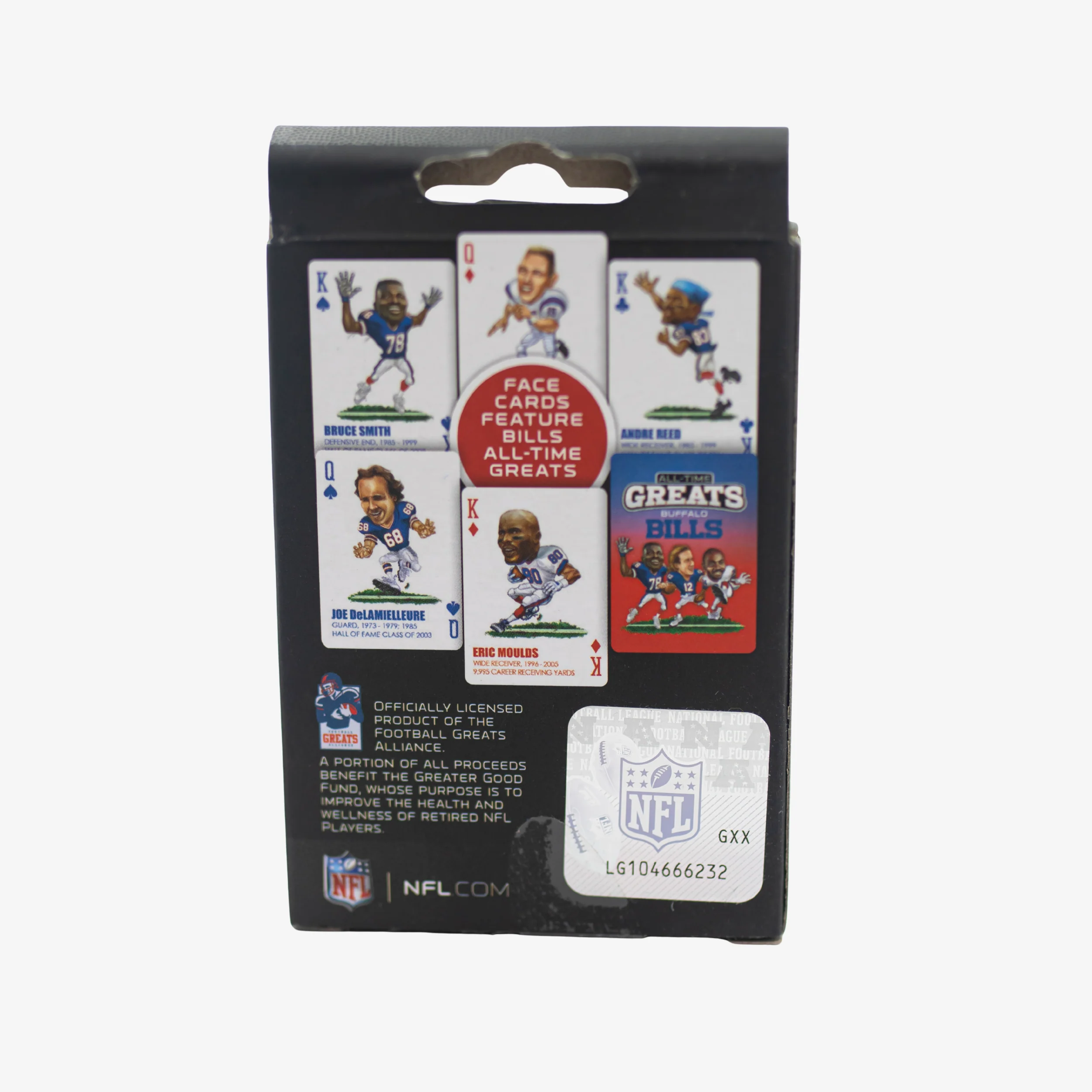 Buffalo Bills All Time Greats Playing Cards - Image 2