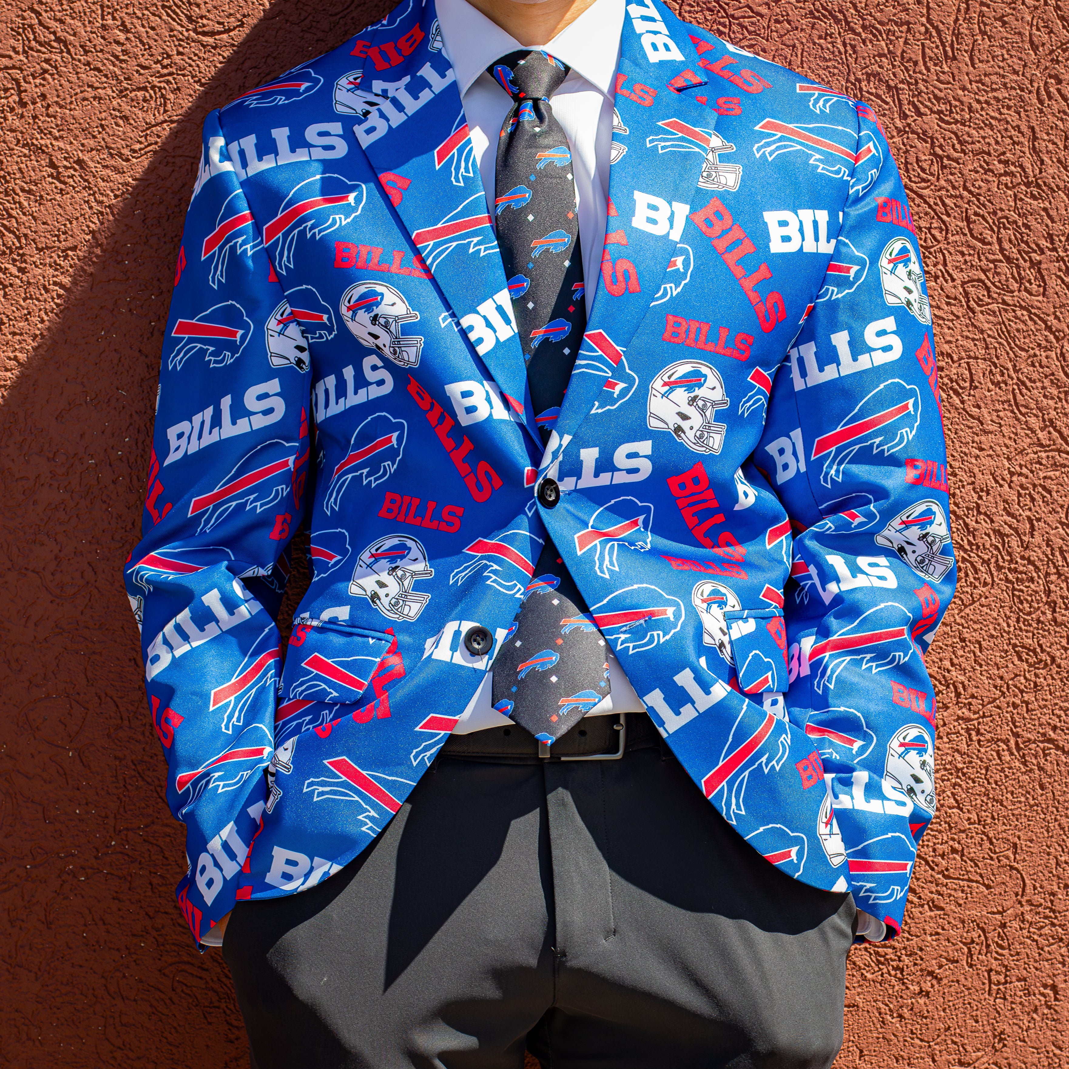 Buffalo Bills Repeat Ugly Business Suit Jacket