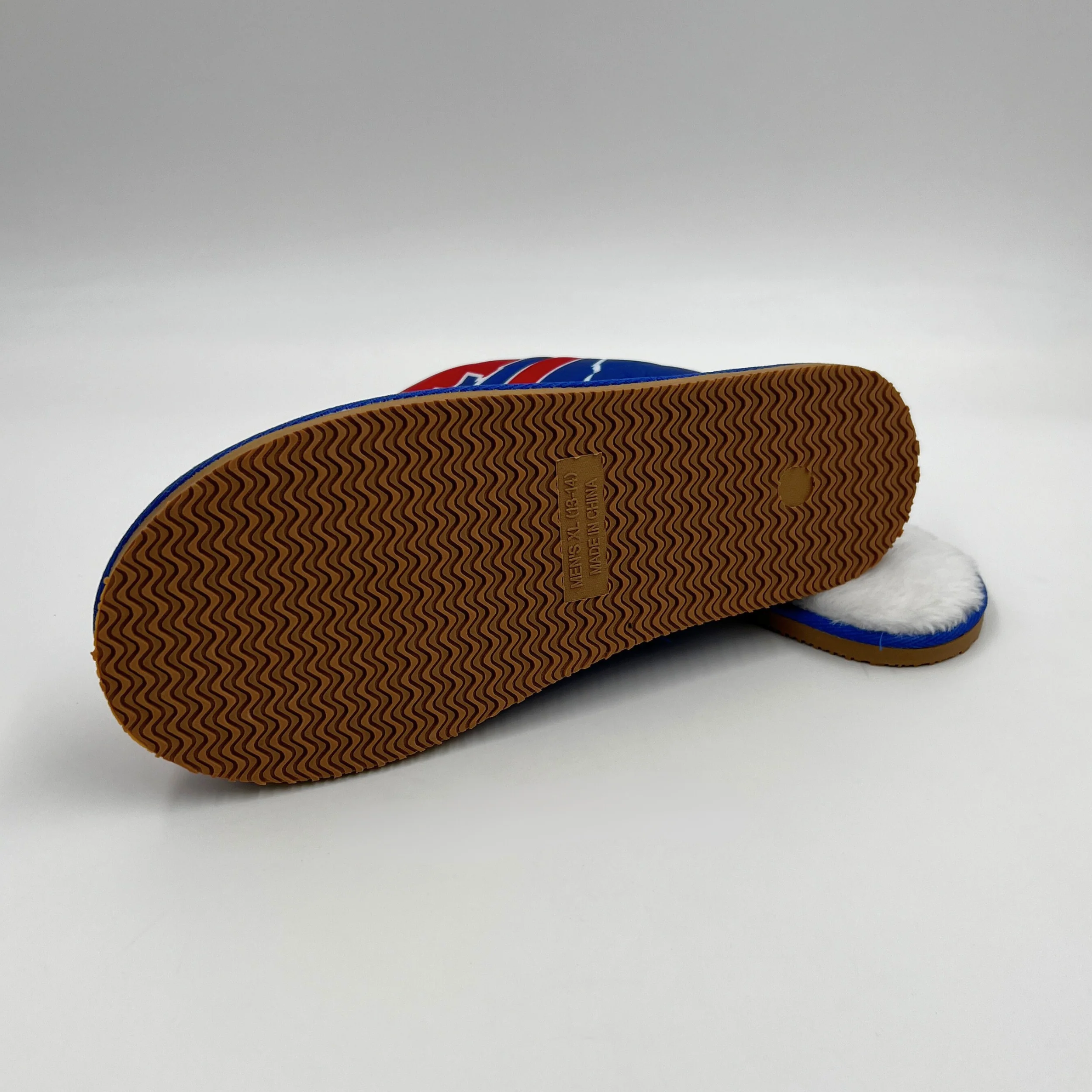 Final Sale - Buffalo Bills Colorblock Quilted Mule Slipper - Image 3
