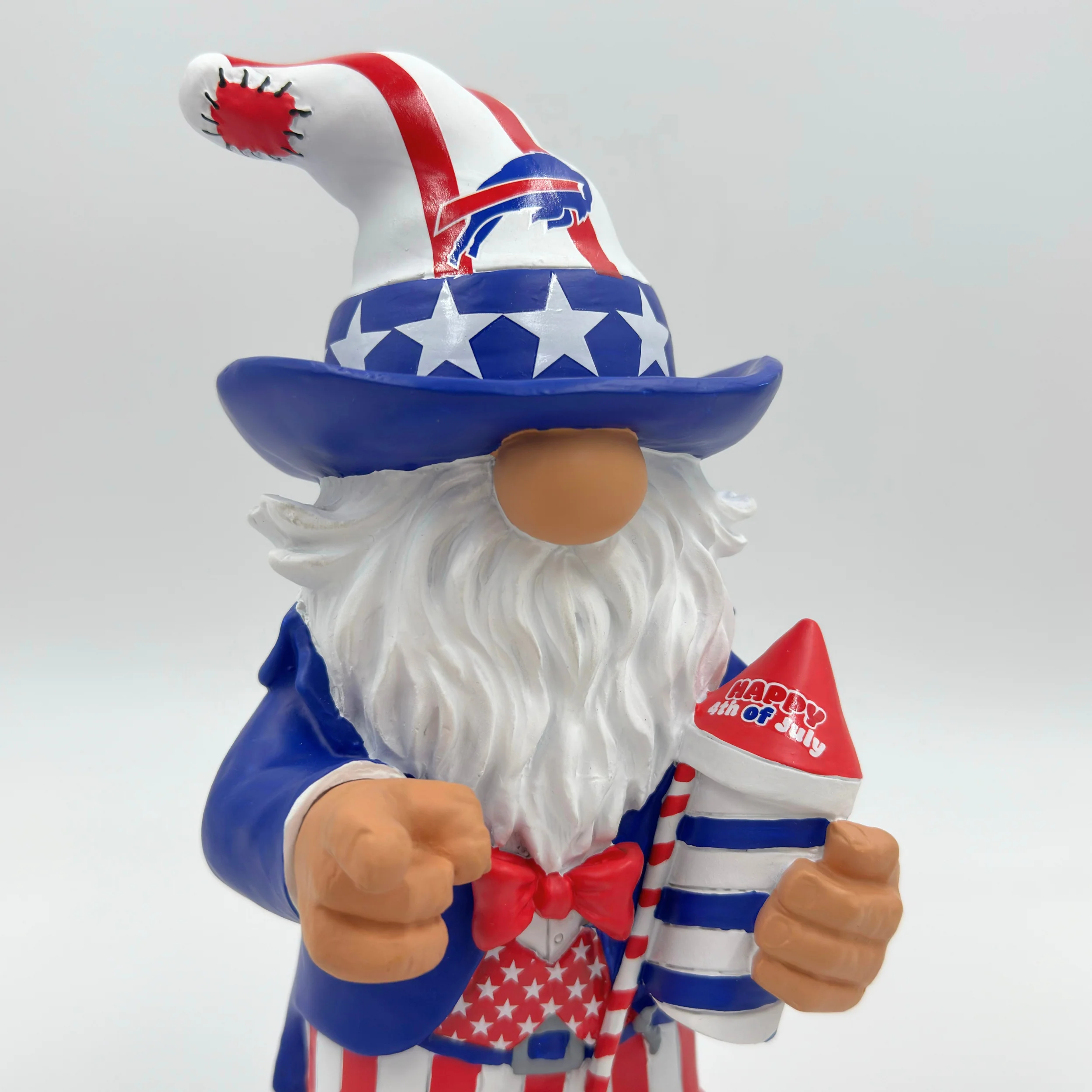 Buffalo Bills Team Americana "Happy 4th of July" Gnome - Image 4