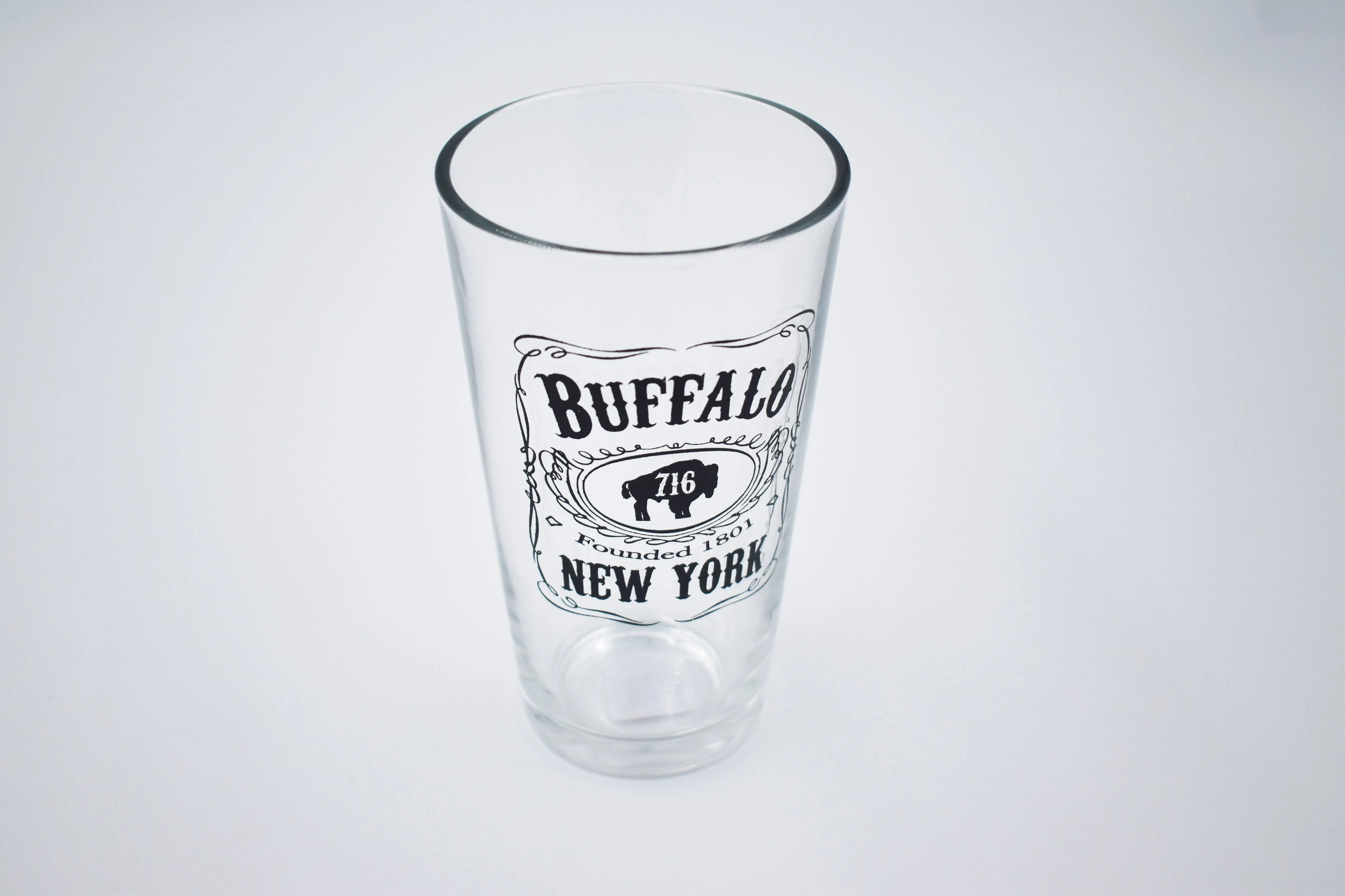 Buffalo, New York Founded 1801 Pint Glass - Image 2