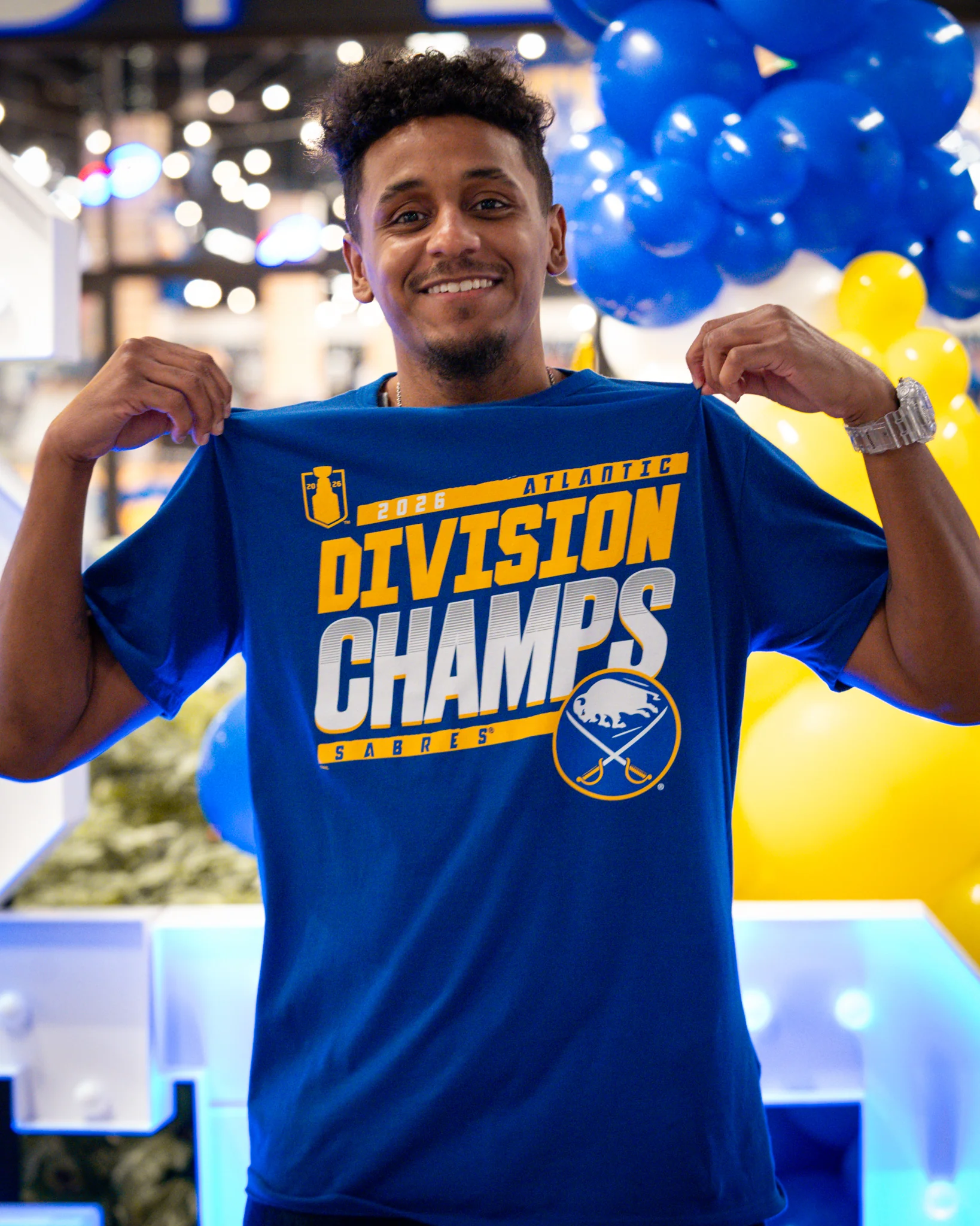 Buffalo Sabres 2026 Division Champions T-Shirt - Image 2