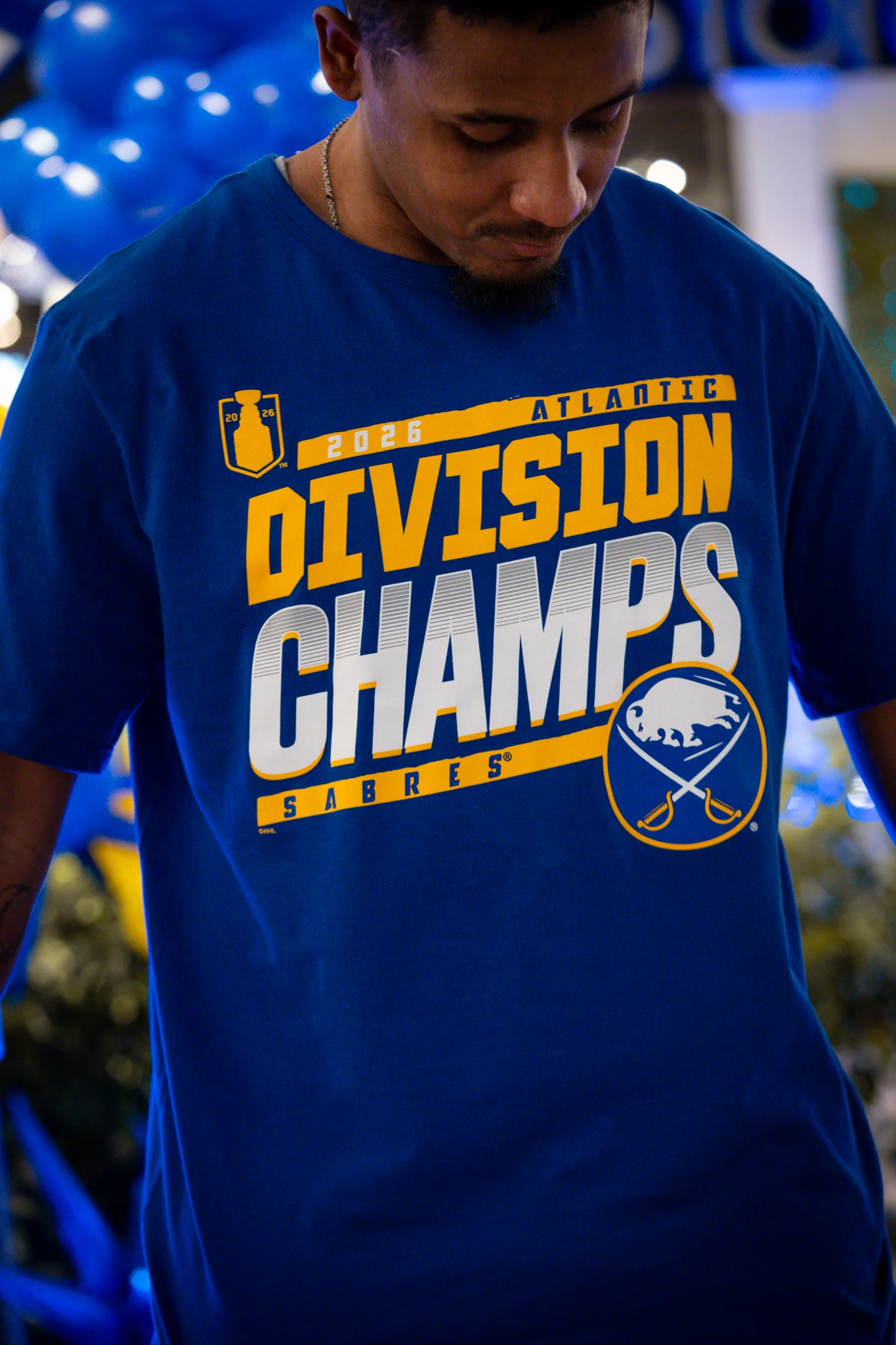 Buffalo Sabres 2026 Division Champions T-Shirt - Image 3