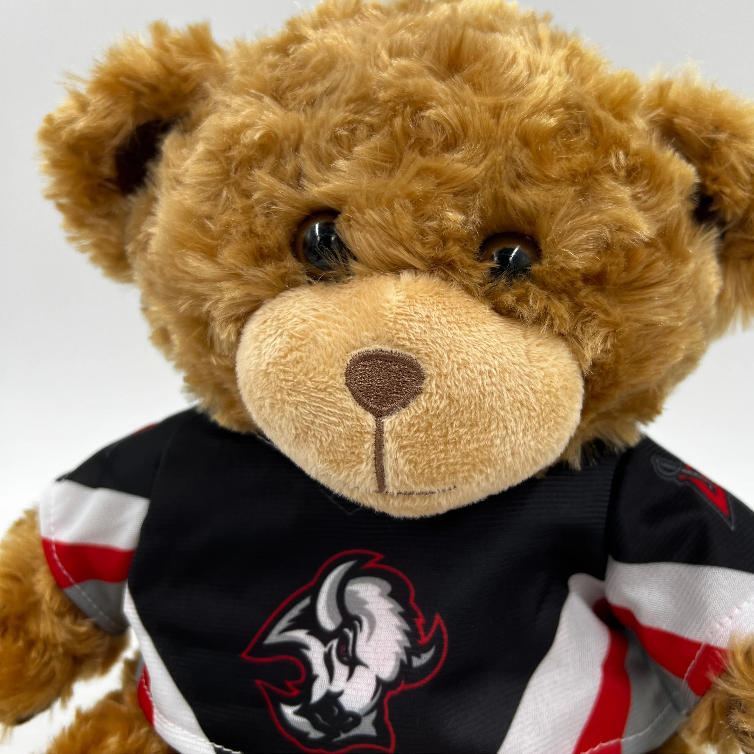 Buffalo Sabres Bear With Black & Red Jersey Stuffed Animal - Image 2