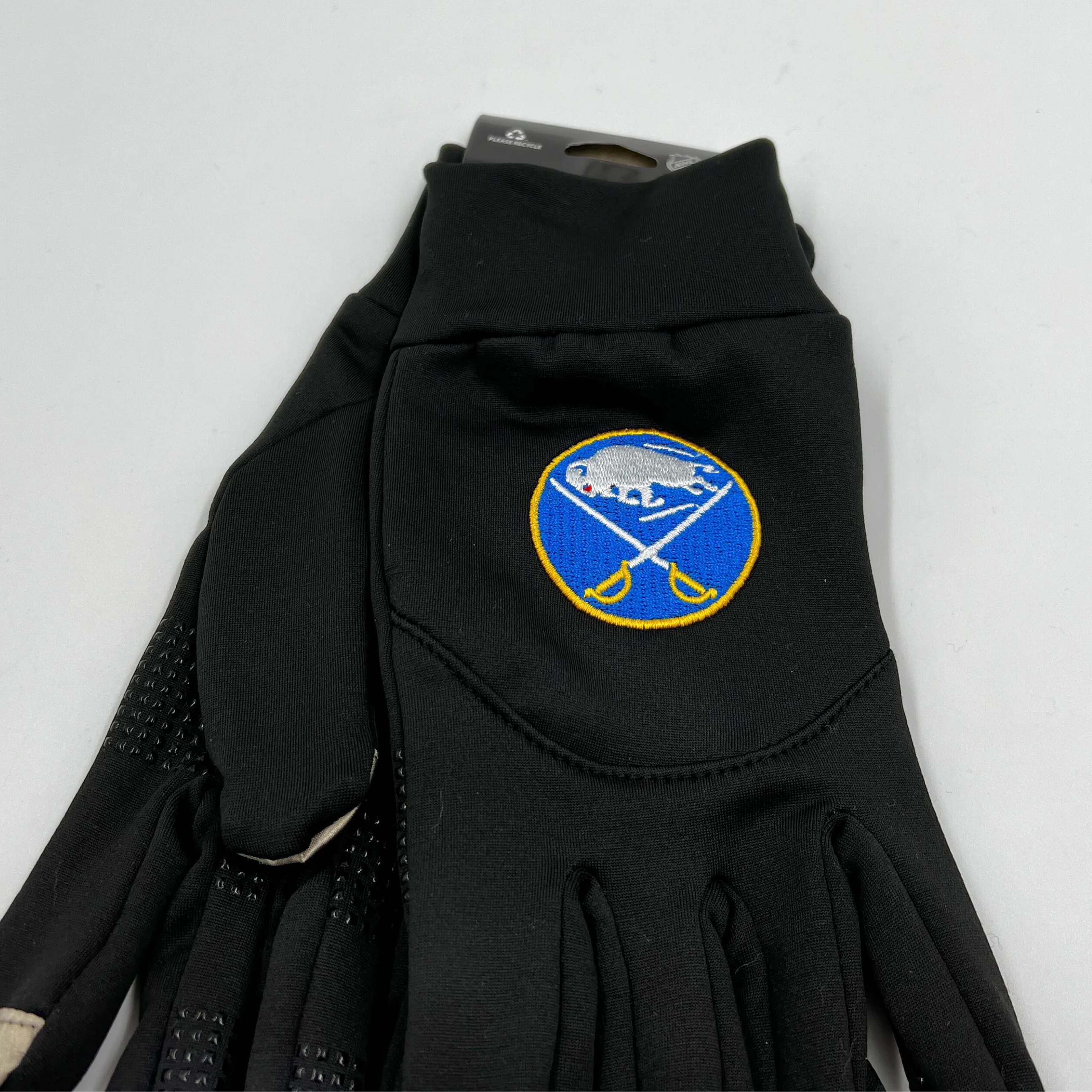 Buffalo Sabres Black High End Neoprene Gloves - Final Sale - Image 2