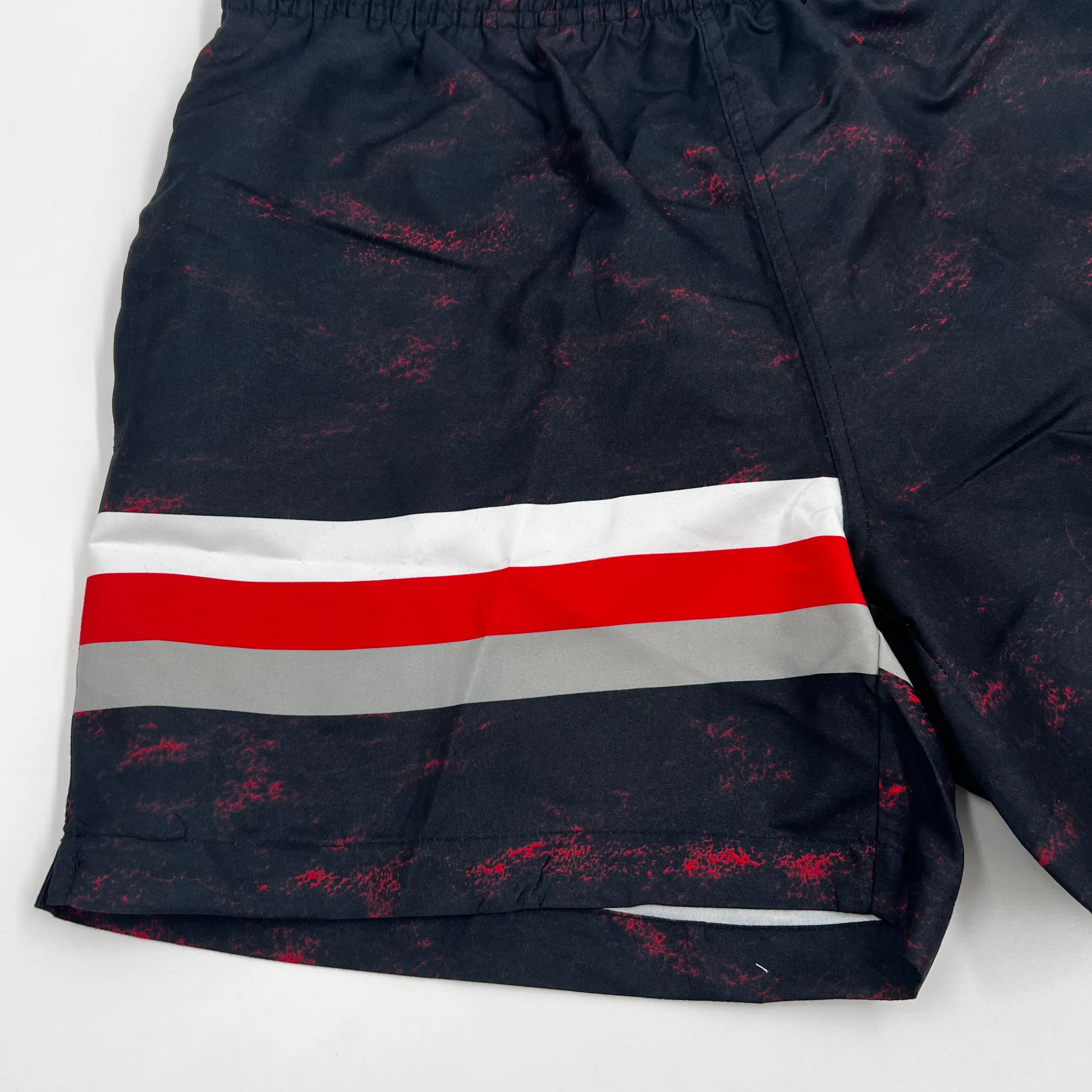 Buffalo Sabres Black & Red With Alternate Logo Swim Trunks - Image 3