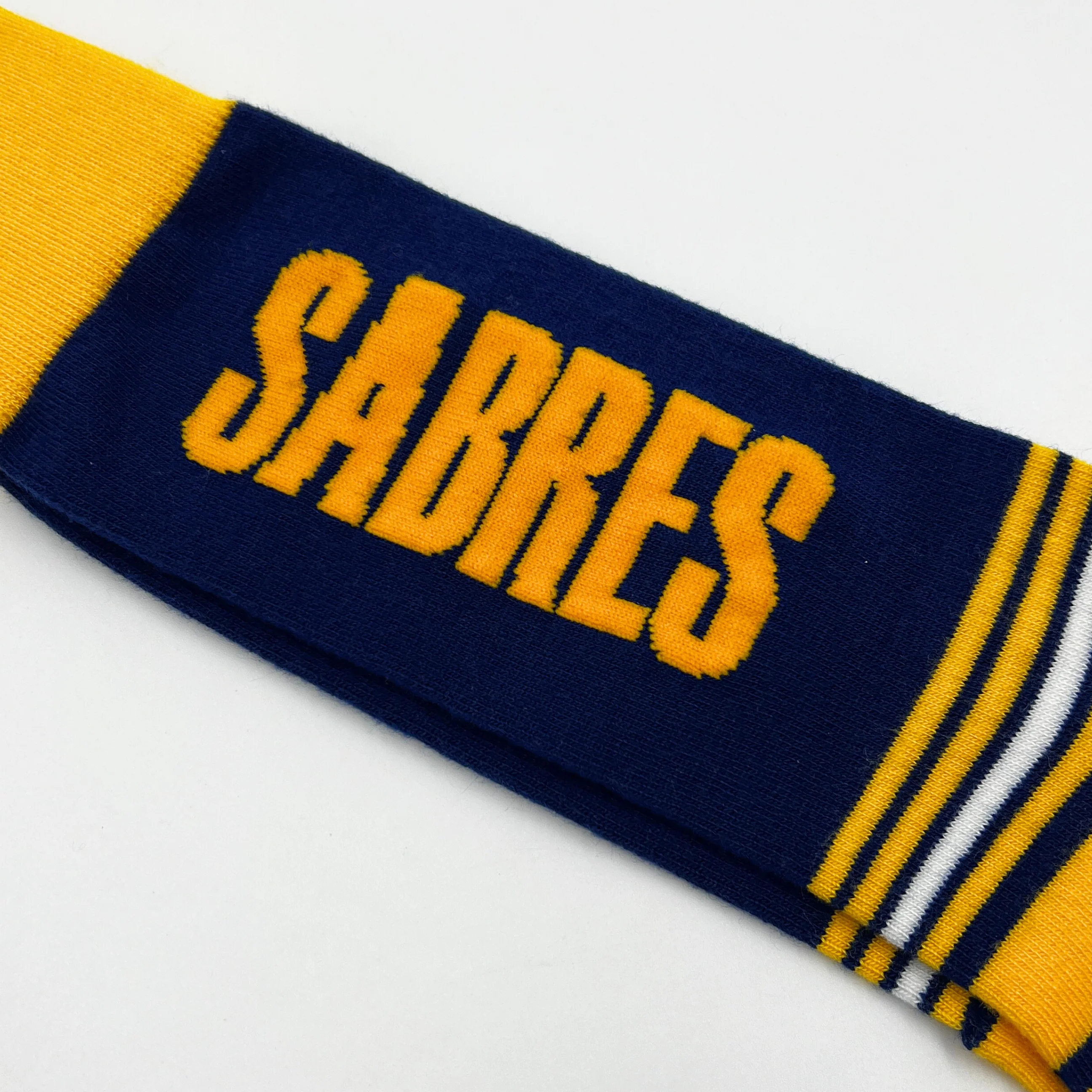 Buffalo Sabres Navy & Gold Socks - Image 3