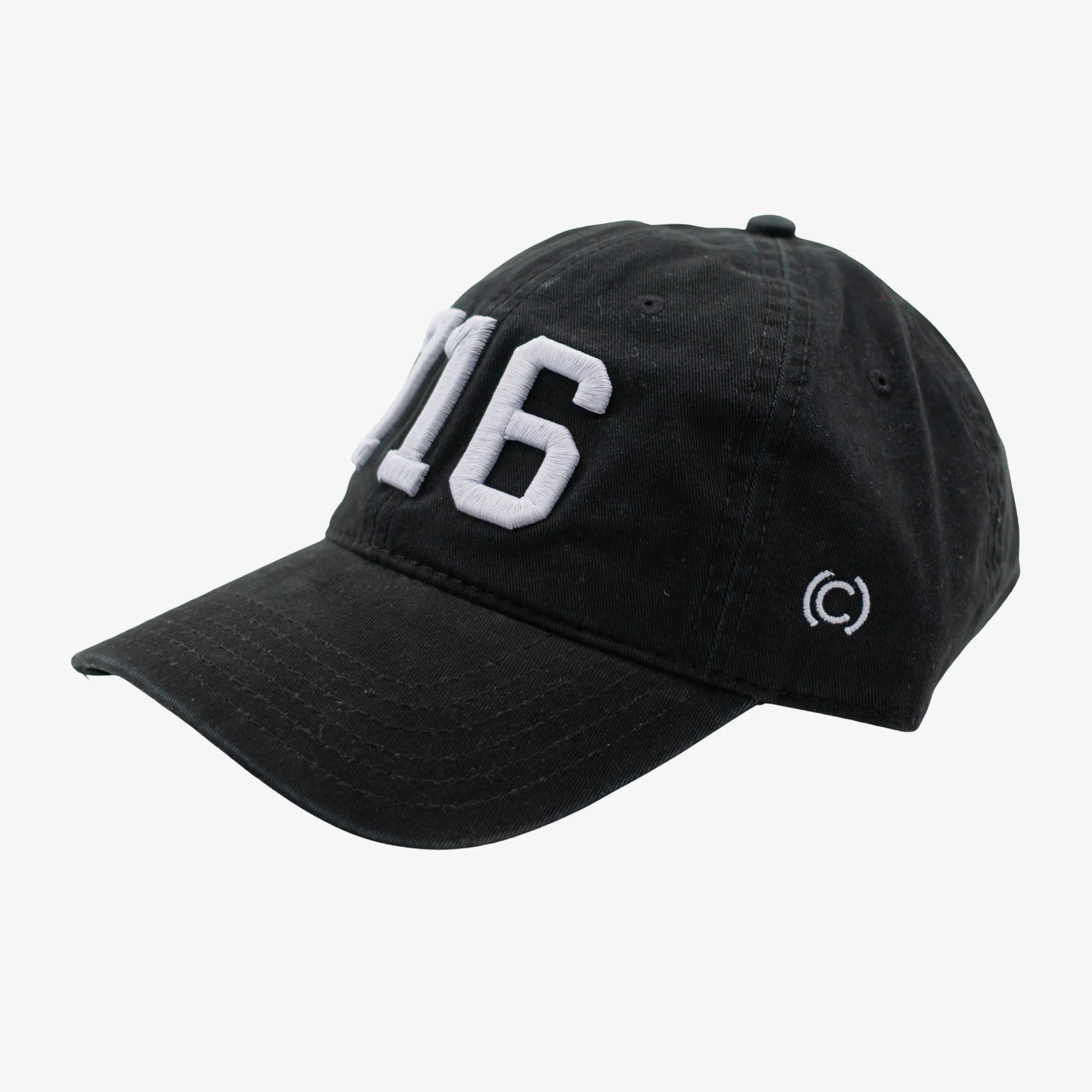 (code)word 716 Black & Gray Dad Hat - Image 2