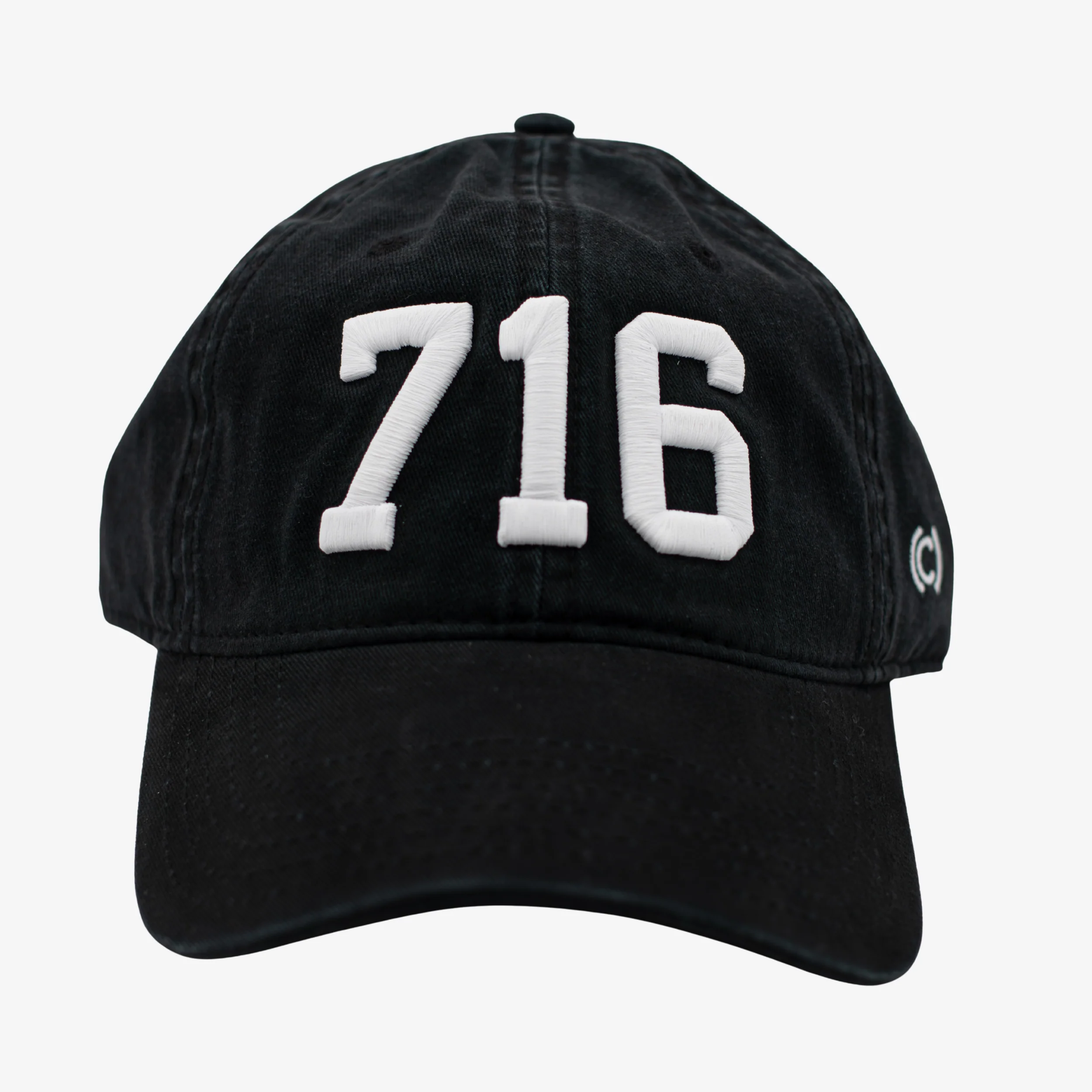 (code)word 716 Black & White Dad Hat