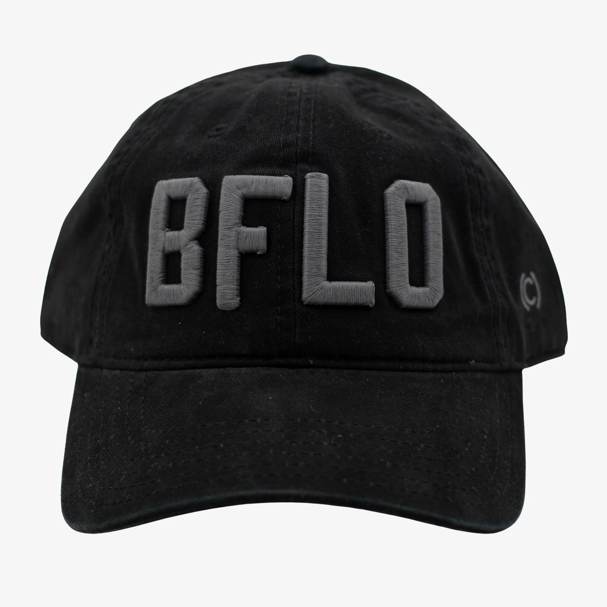 (code)word BFLO Black & Gray Dad Cap