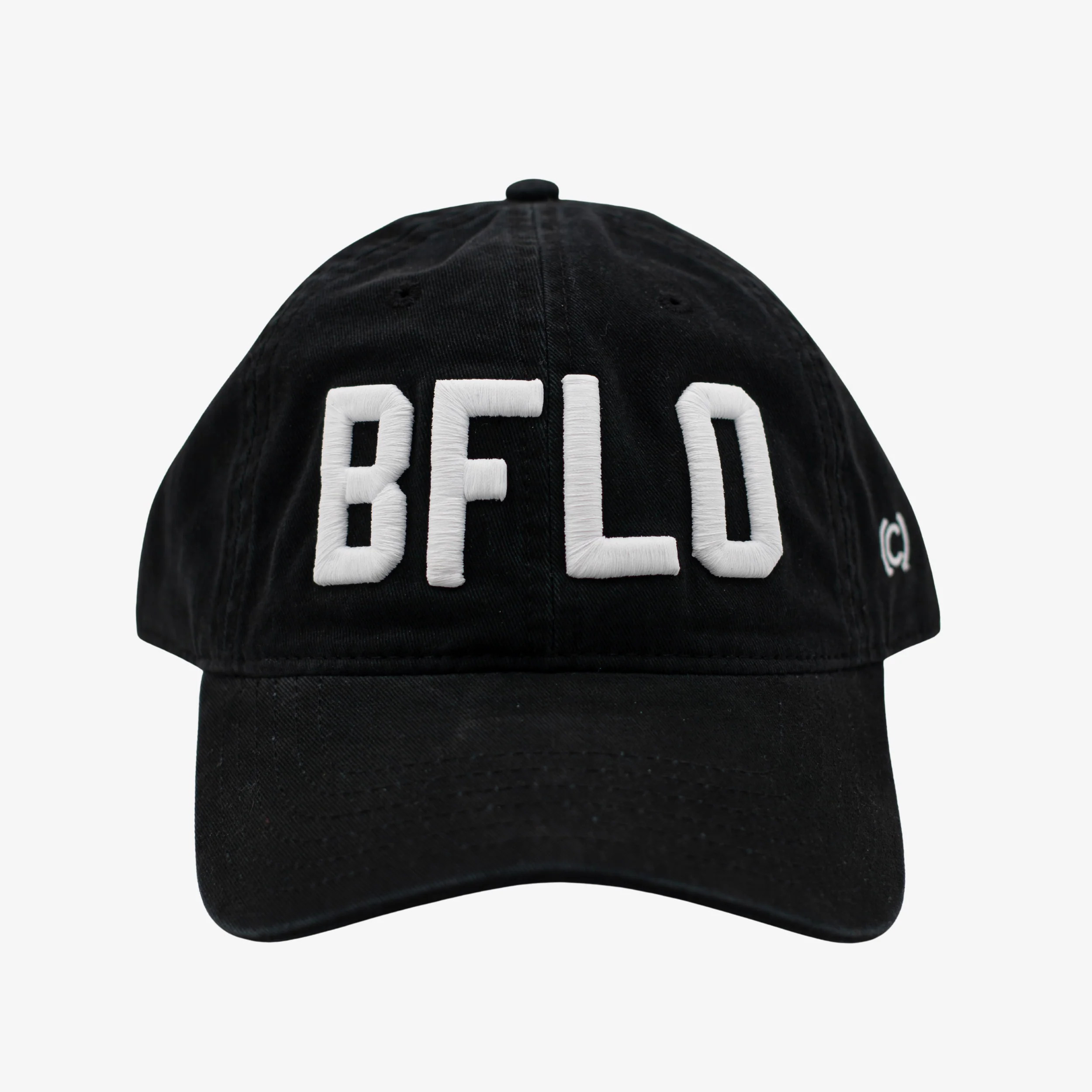 (code)word BFLO Black & White Dad cap