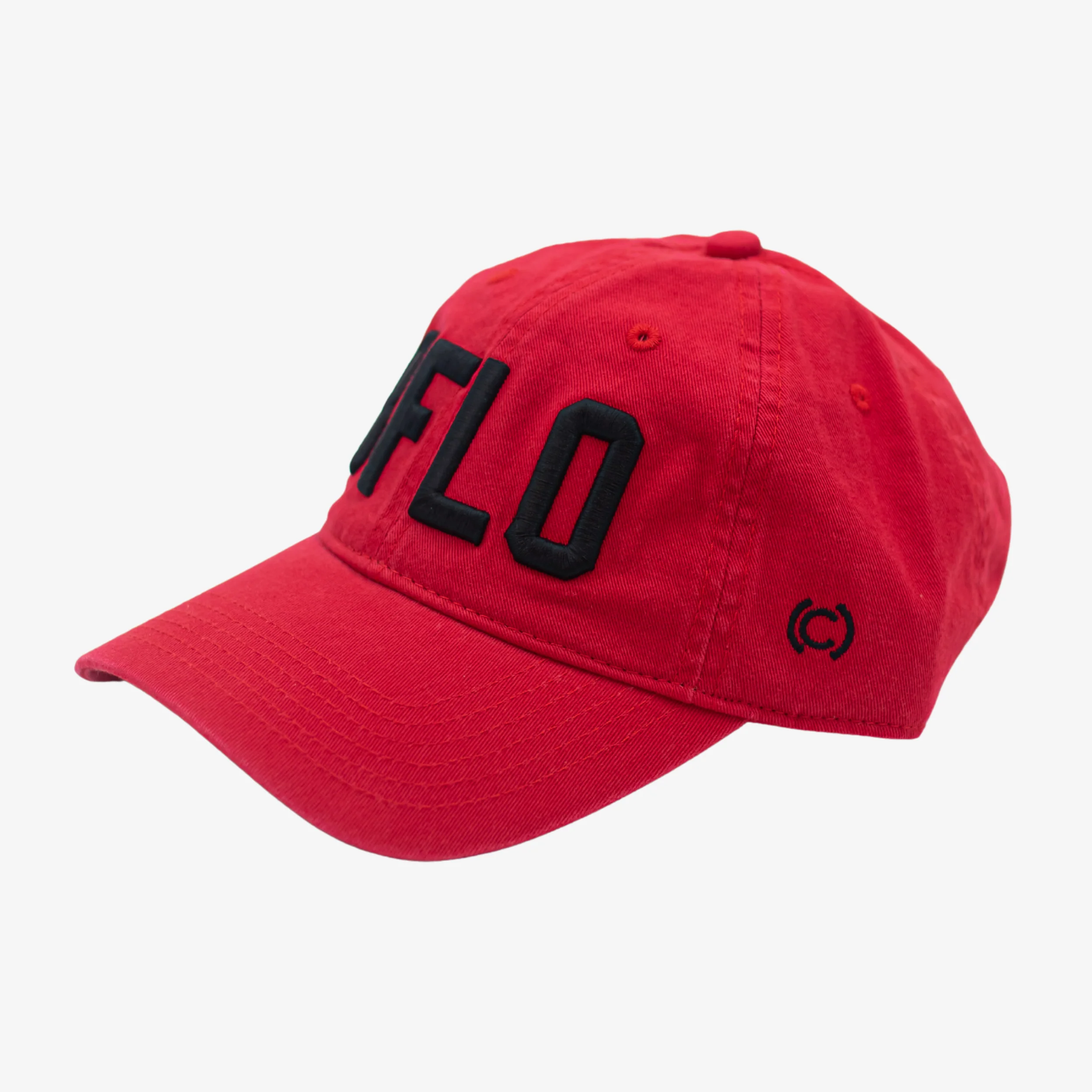 (code)word BFLO Red & Black Dad Hat - Image 2