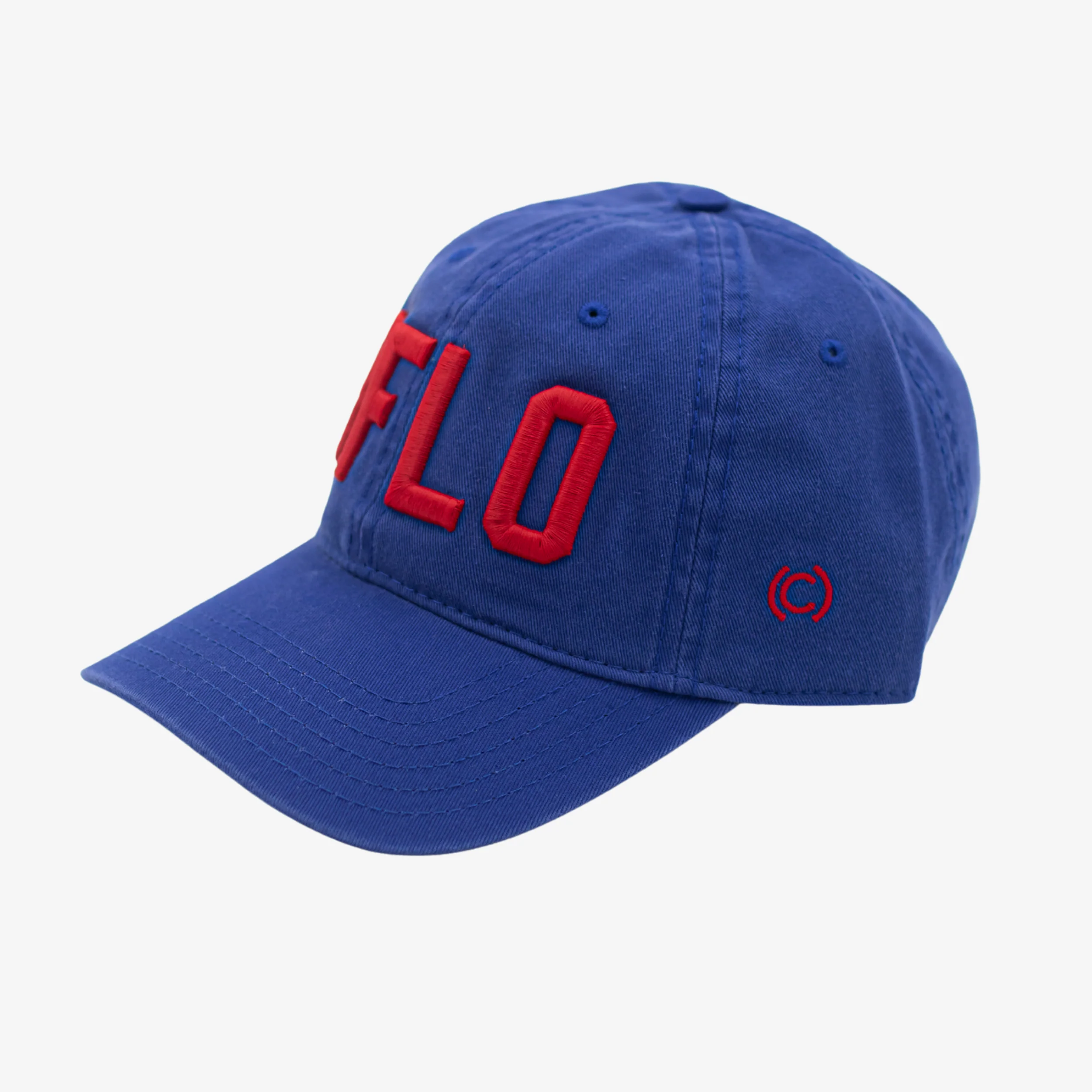 (code)word BFLO Royal & Red Dad Hat - Image 2