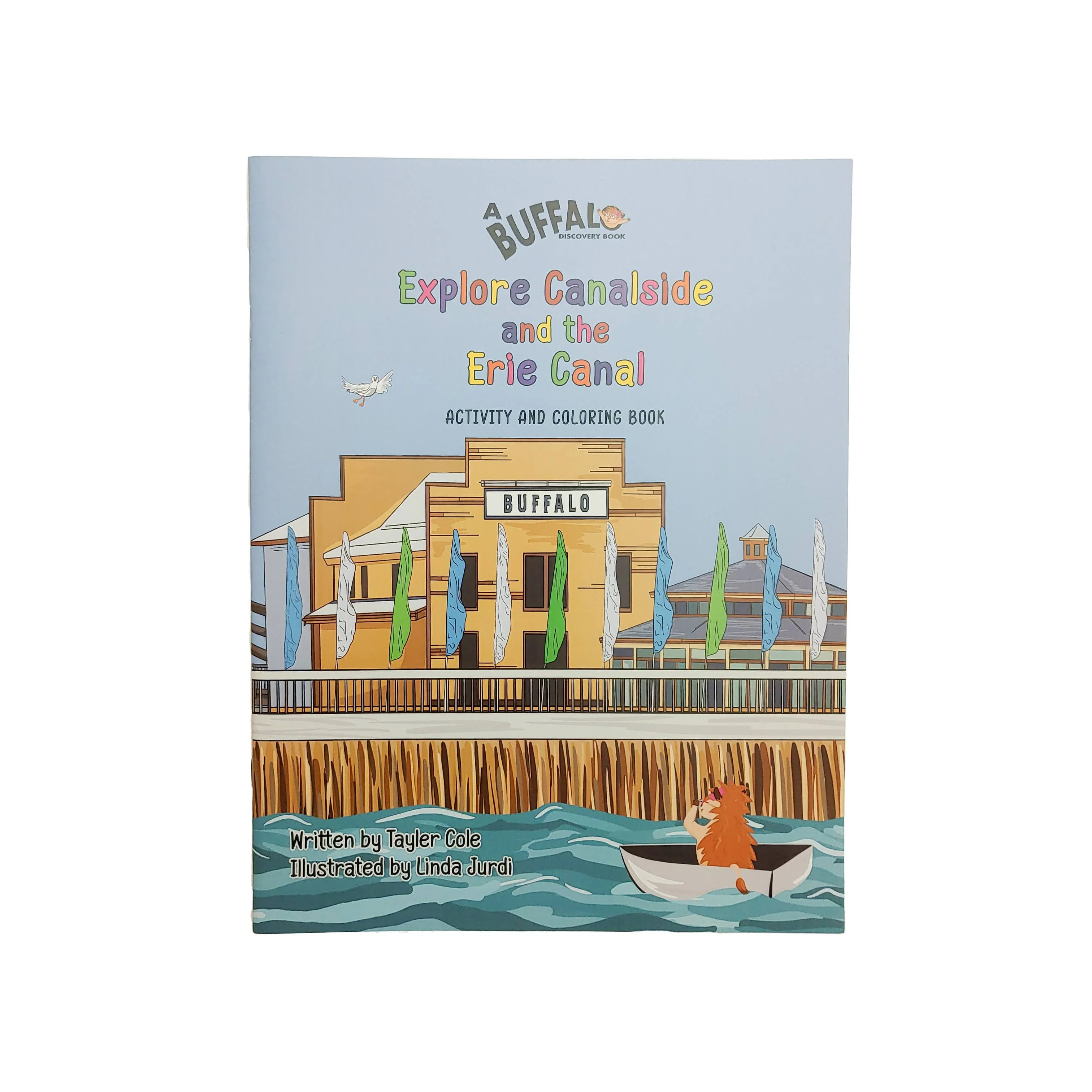 Explore Canalside And The Erie Canal Coloring Book