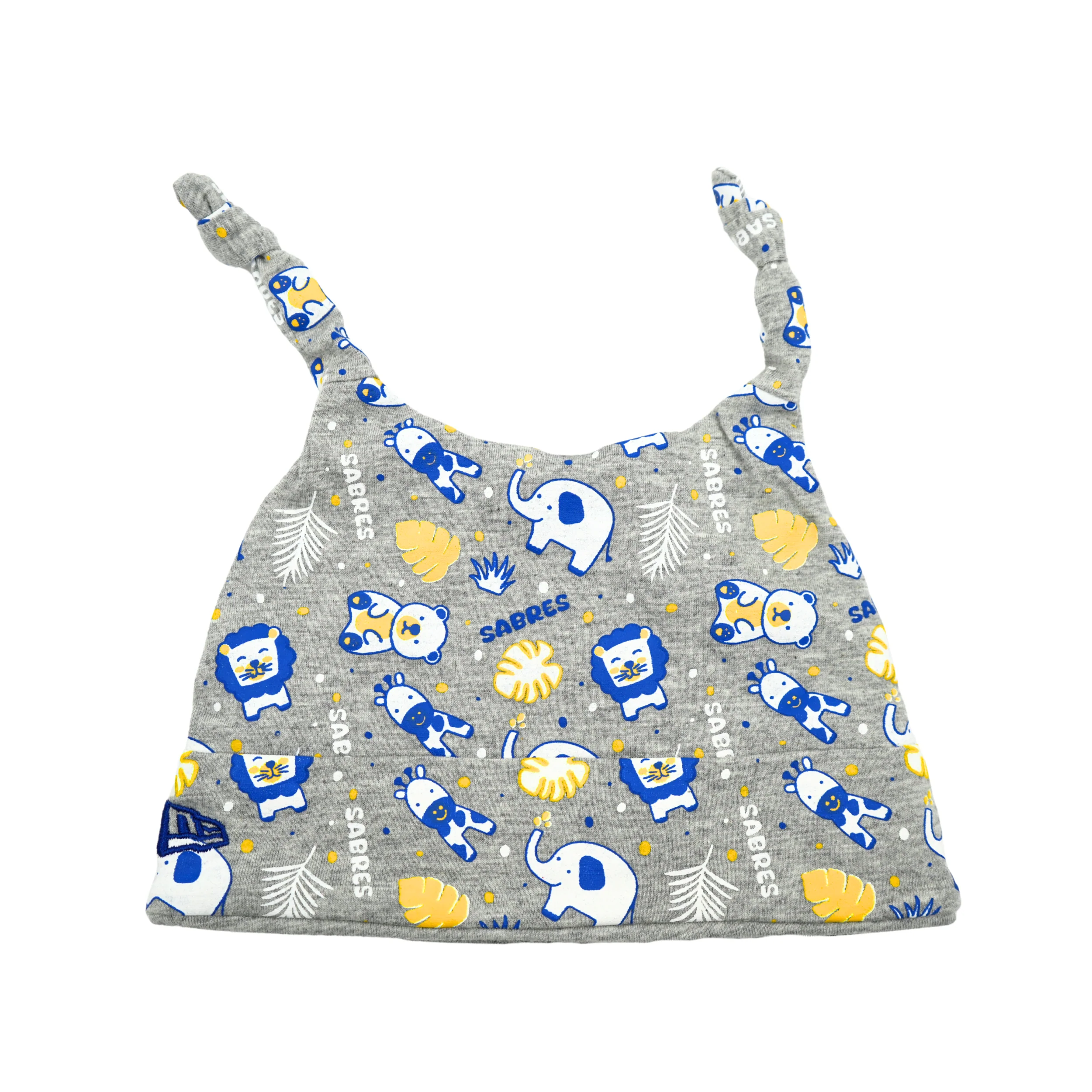 Infant New Era Buffalo Sabres Animal Cuffed Knit Hat - Image 2