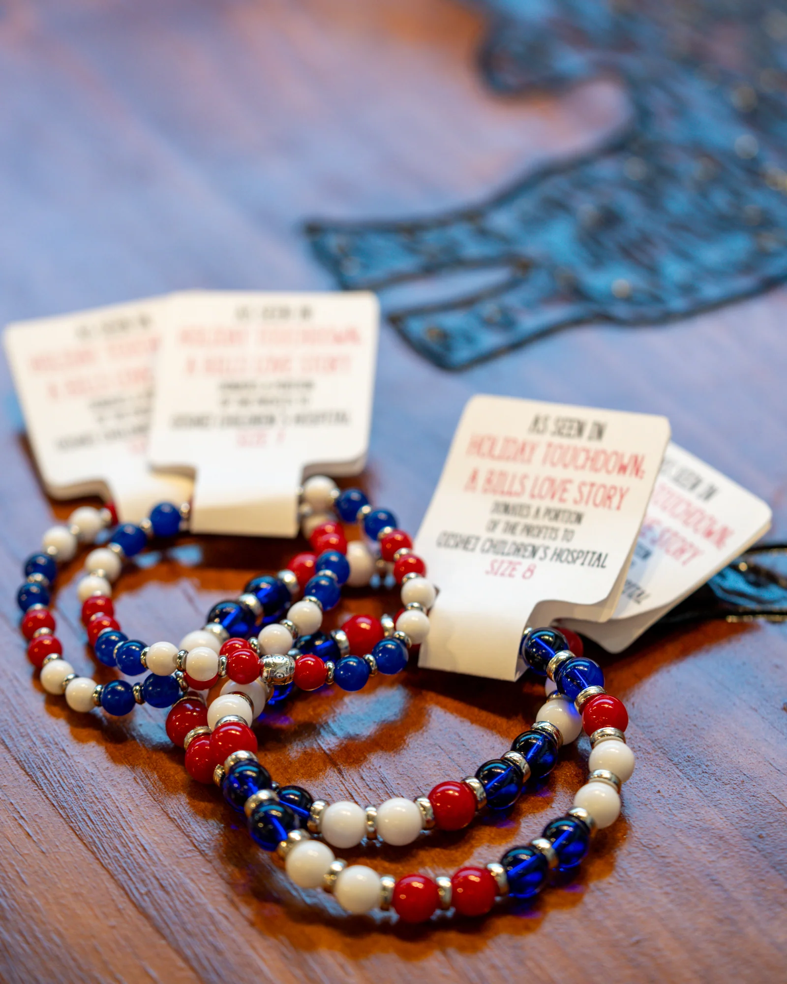 Jewels For Hope Holiday Touchdown: A Bills Love Story Men's Bracelet - Image 10