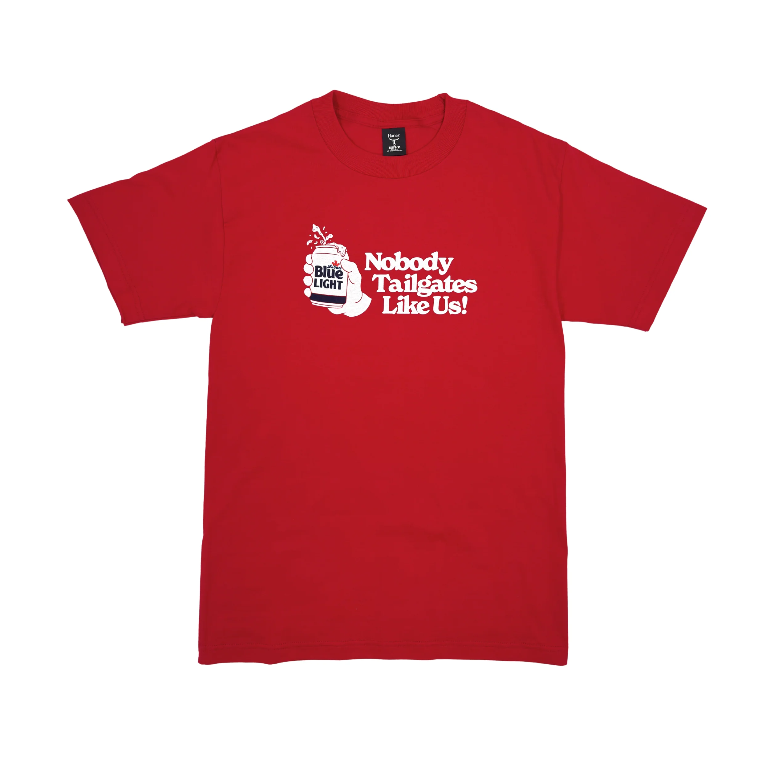 Labatt Nobody Tailgates Like Us! Deep Red T-Shirt
