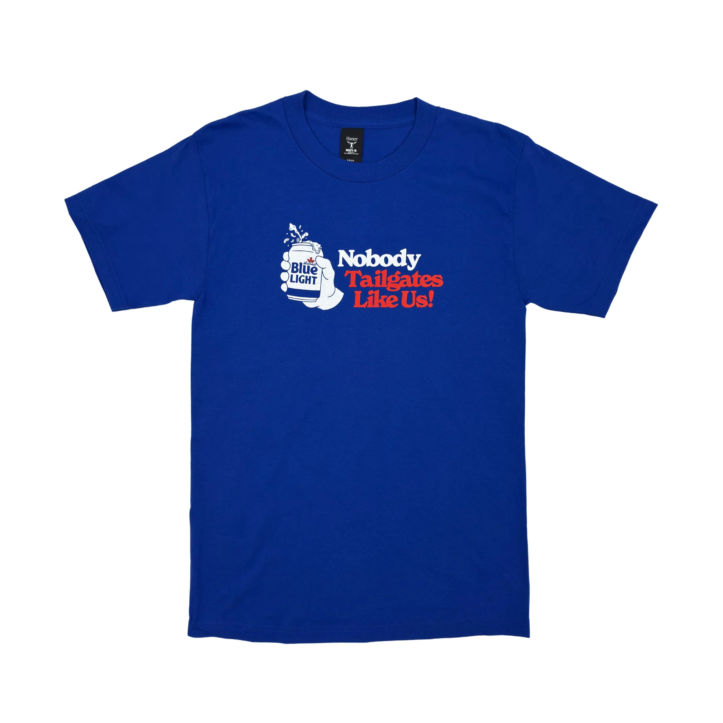 Labatt Nobody Tailgates Like Us! Deep Royal T-Shirt