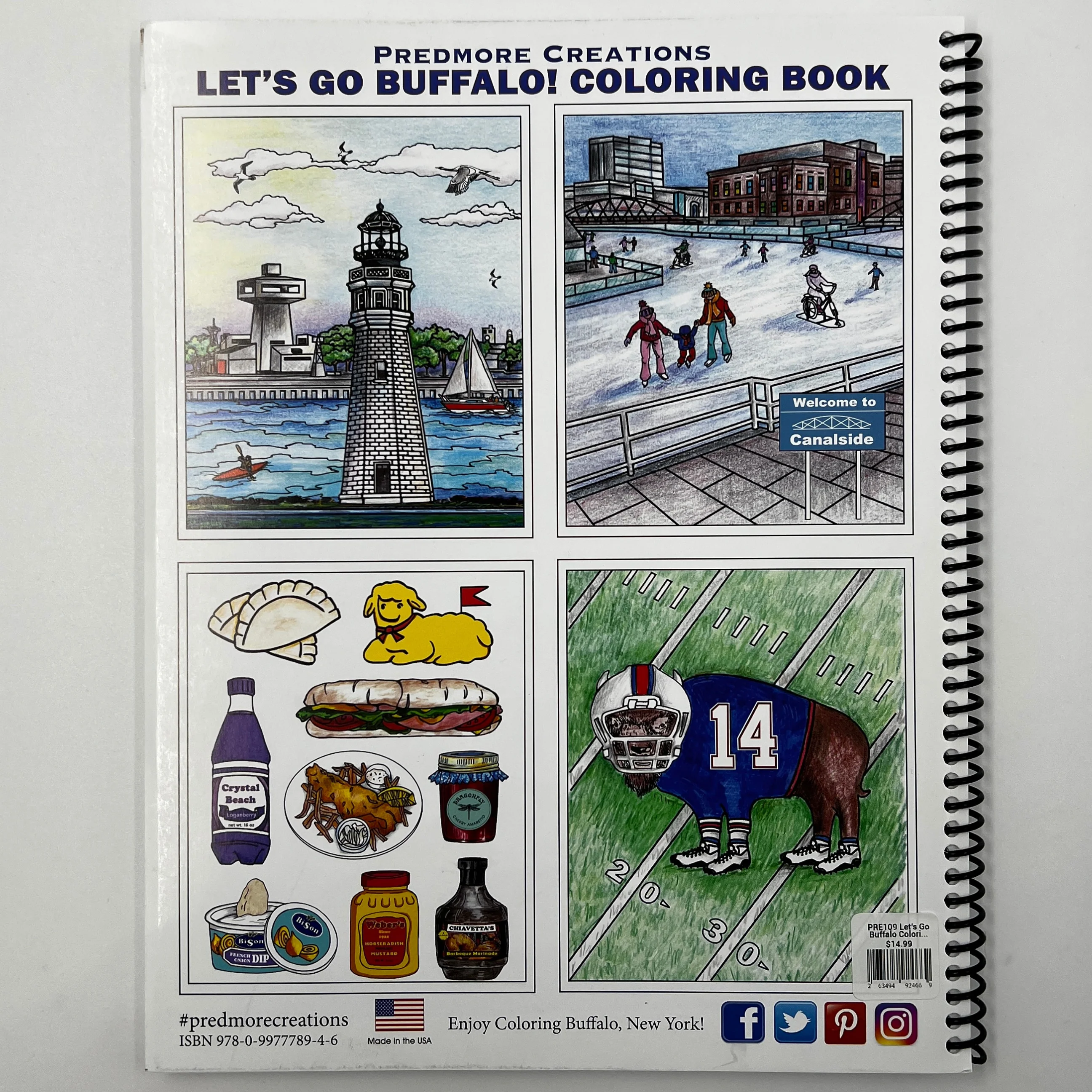 Let's Go Buffalo Coloring Book - Image 2