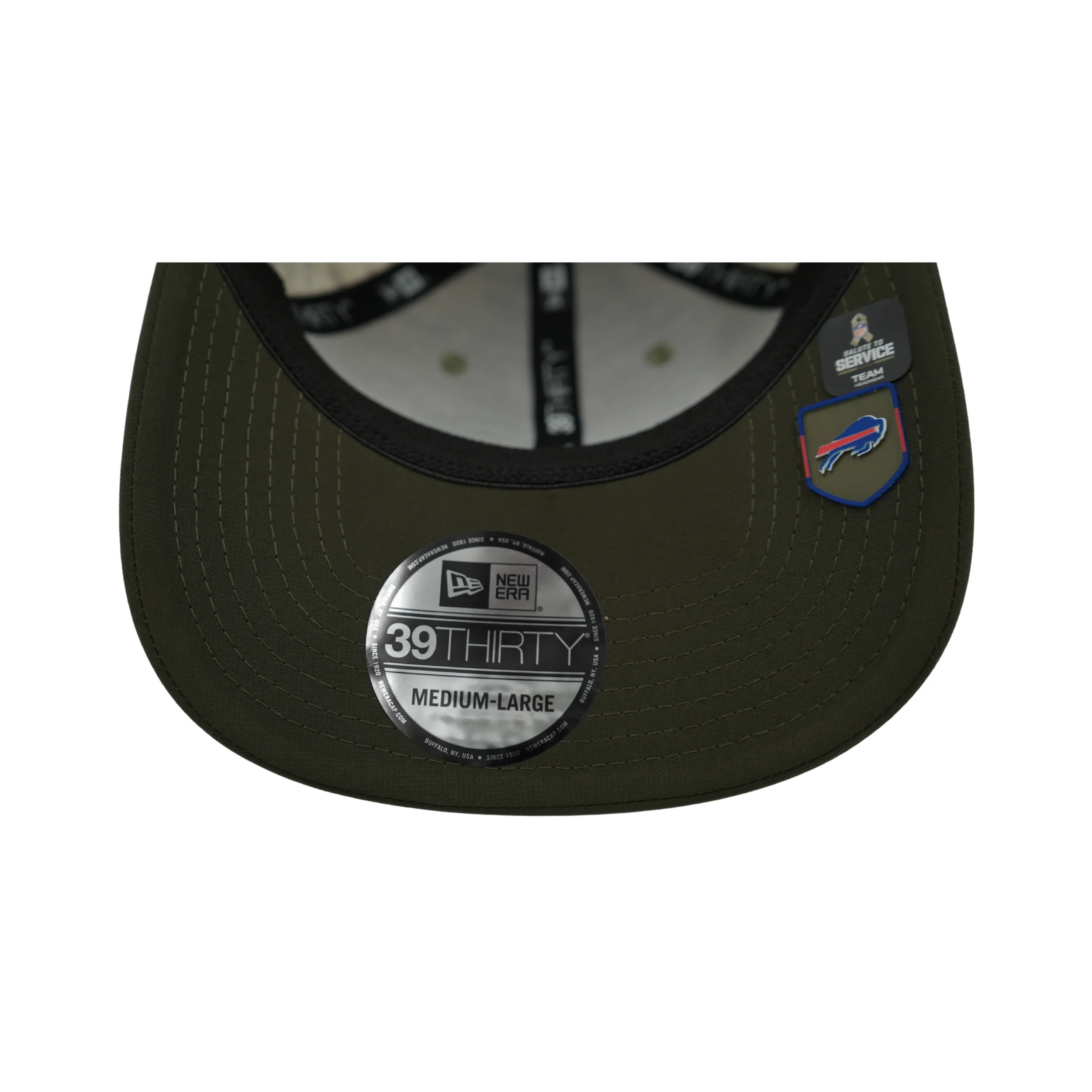New Era 39THIRTY Buffalo Bills 2025 Salute to Service Camo Stretch-Fit - Image 5