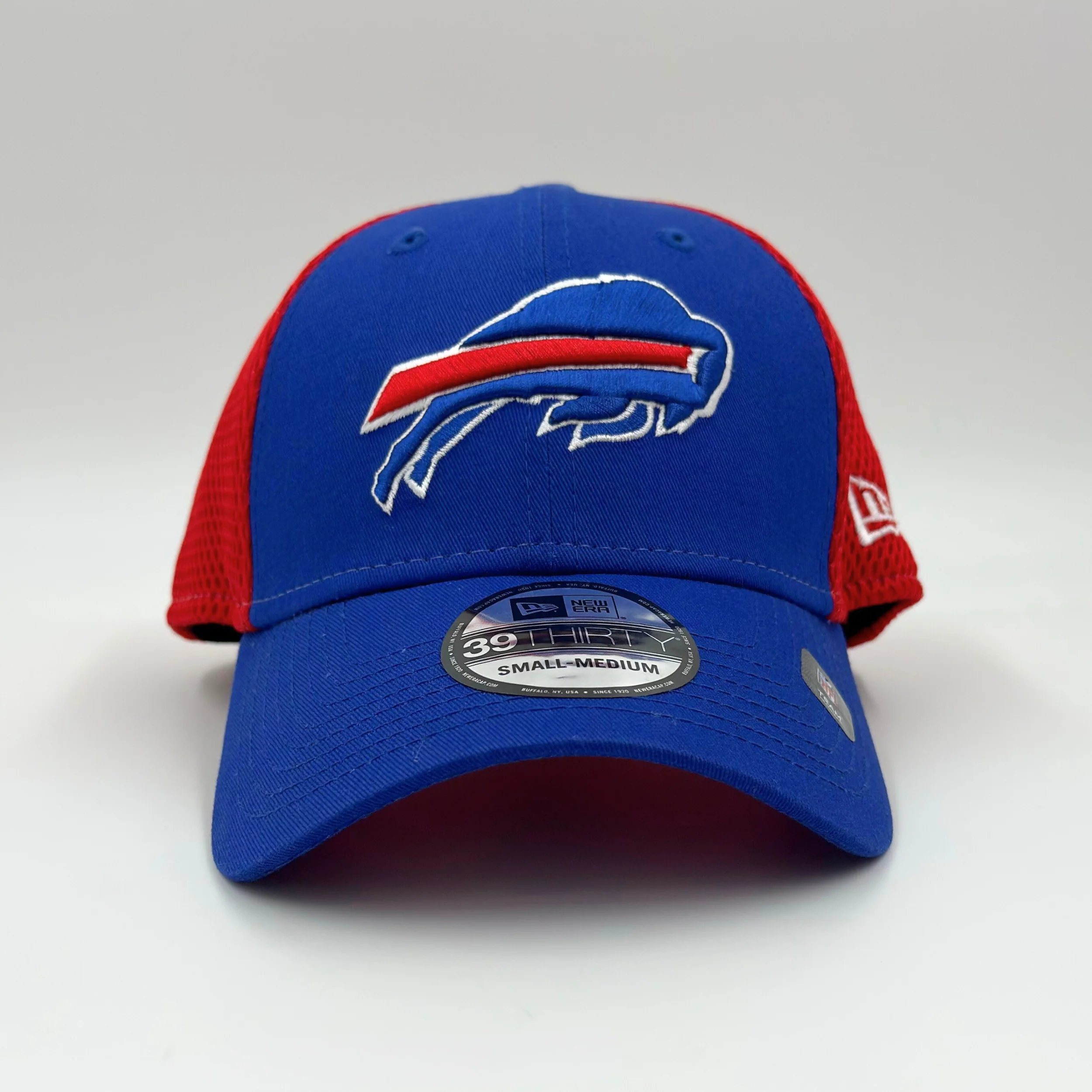 New Era 39THIRTY Buffalo Bills Primary Logo Royal & Red Neo Cap - Image 2