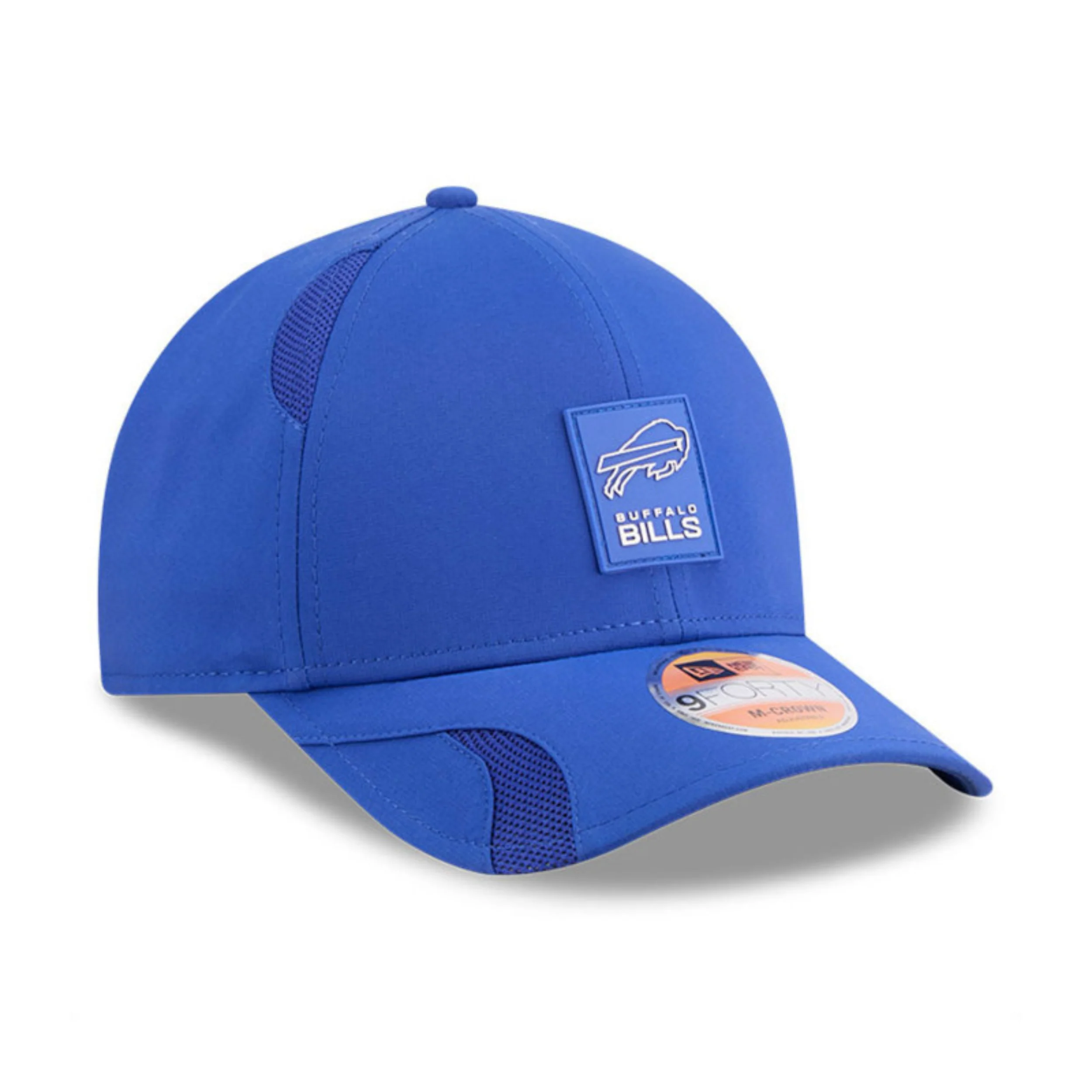 New Era 9FORTY Buffalo Bills 2025 Sideline Hot Weather Primary Logo Royal M-Crown - Image 3