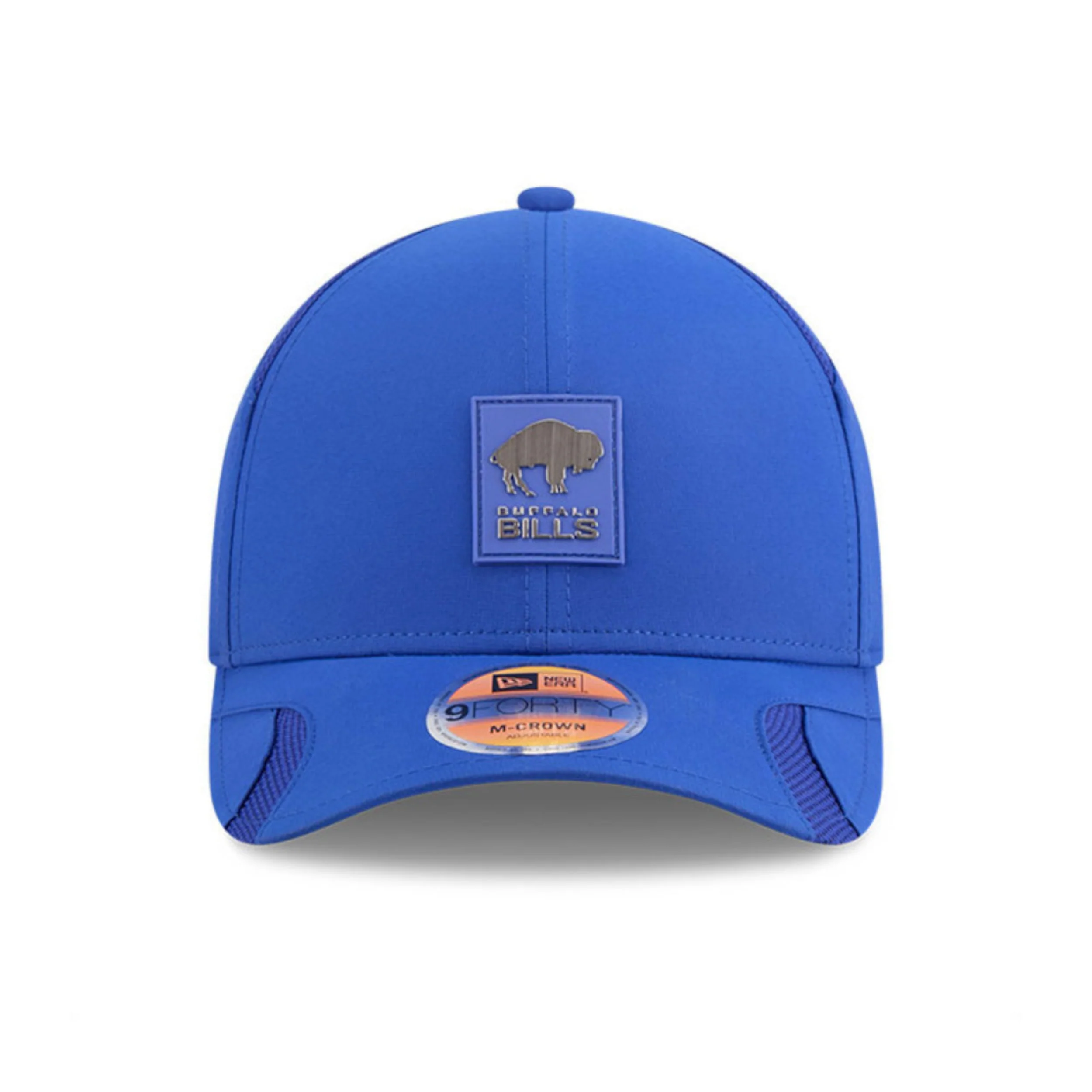 New Era 9FORTY Buffalo Bills 2025 Sideline Hot Weather Retro Logo Royal M-Crown - Image 3