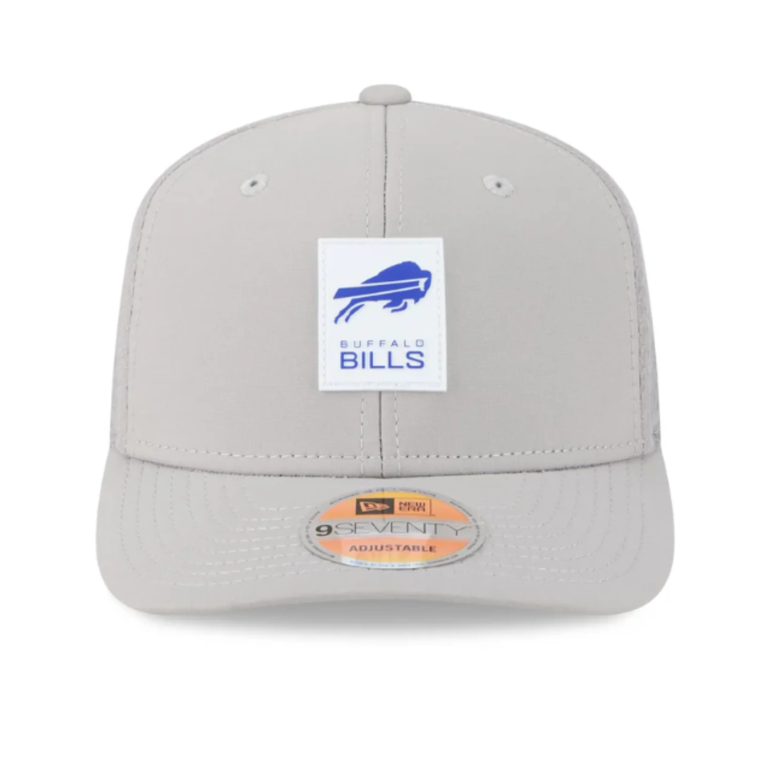 New Era 9SEVENTY Buffalo Bills 2025 Sideline Hot Weather Gray Adjustable Cap - Image 8