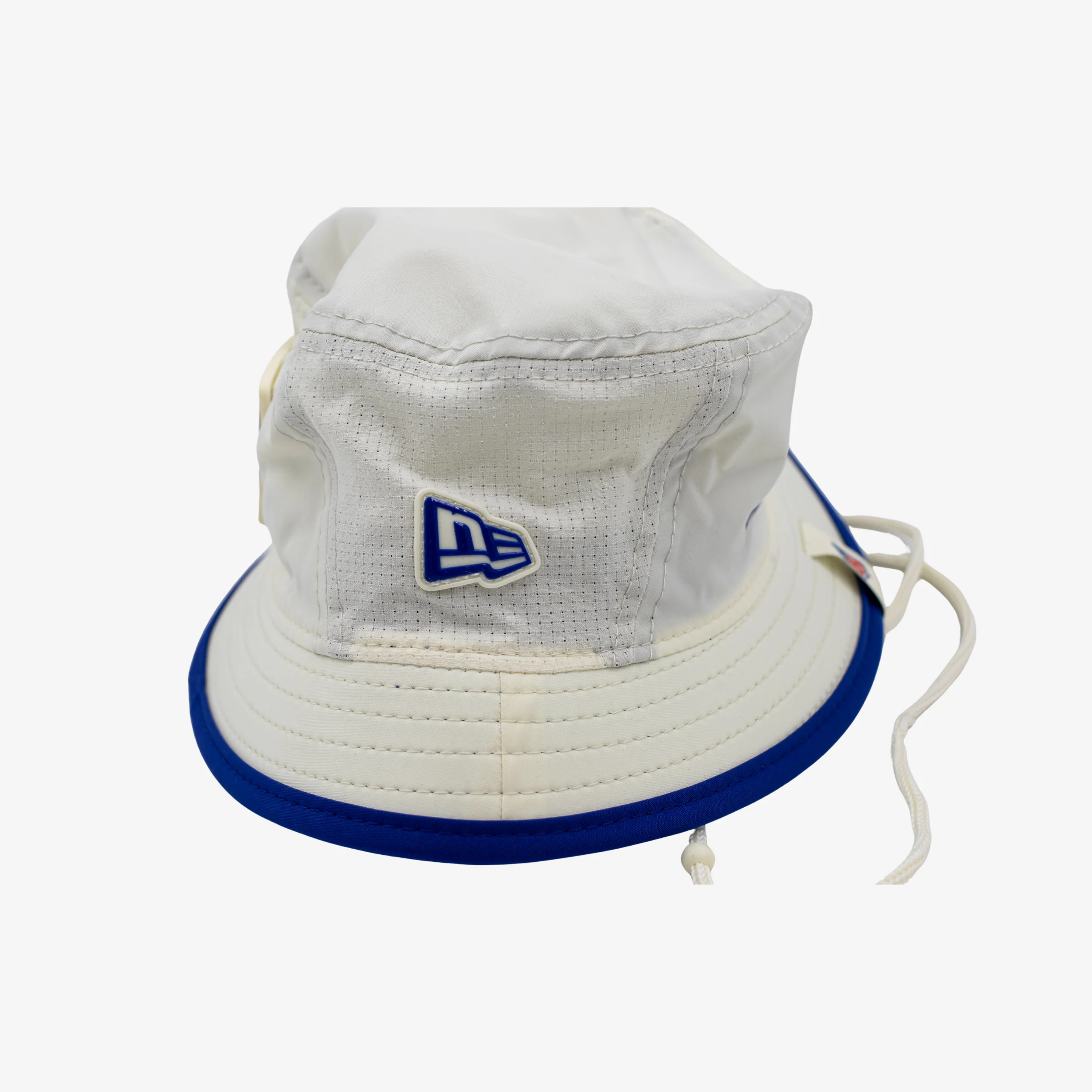 New Era Bills 2026 Toddler/Child White with Blue Brim Bucket Hat - Image 3