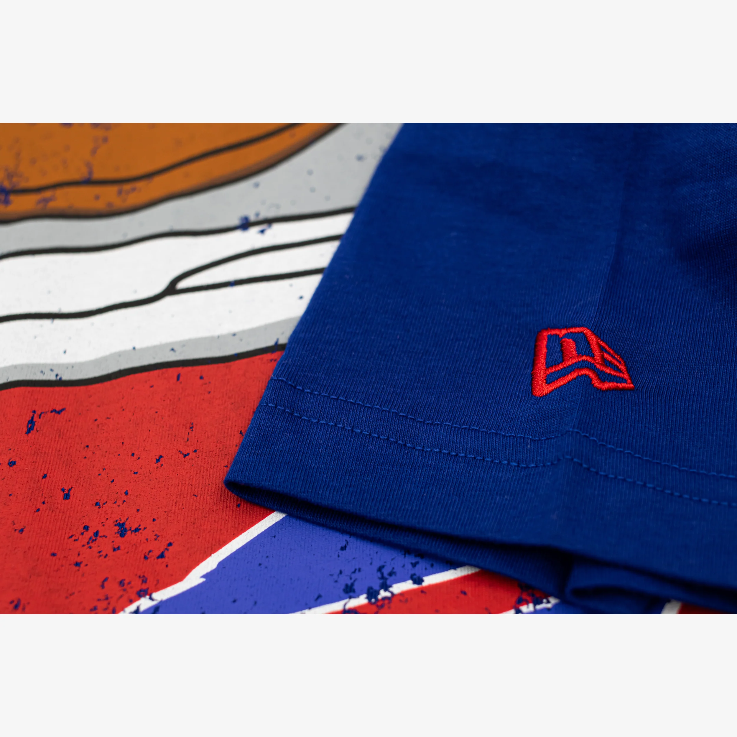New Era Bills 2026 Training Camp Red Cooler with Football T-Shirt - Image 4