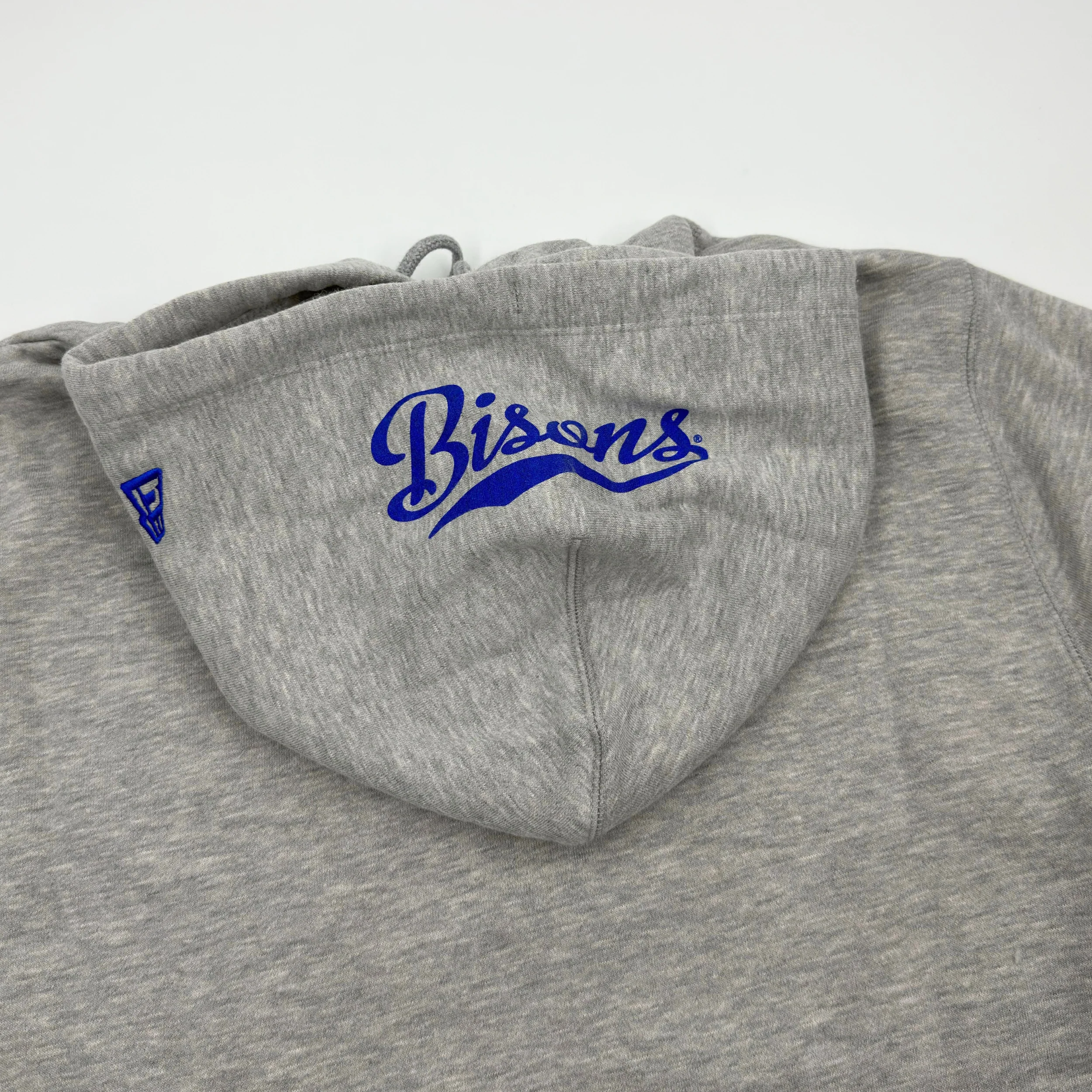 New Era Buffalo Bisons Gray Pullover Hoodie - Image 3