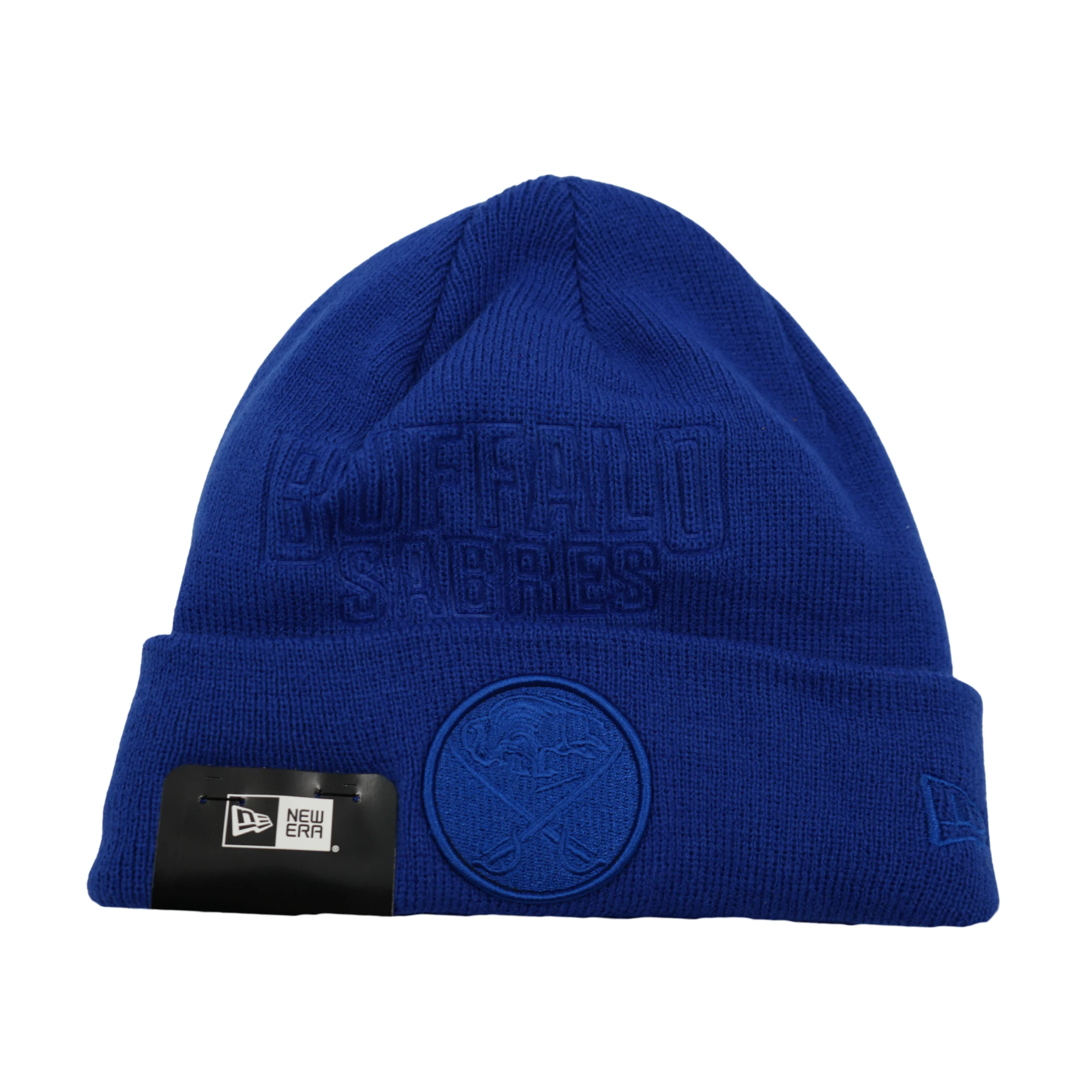 New Era Buffalo Sabres Royal Blue Knit Beanie