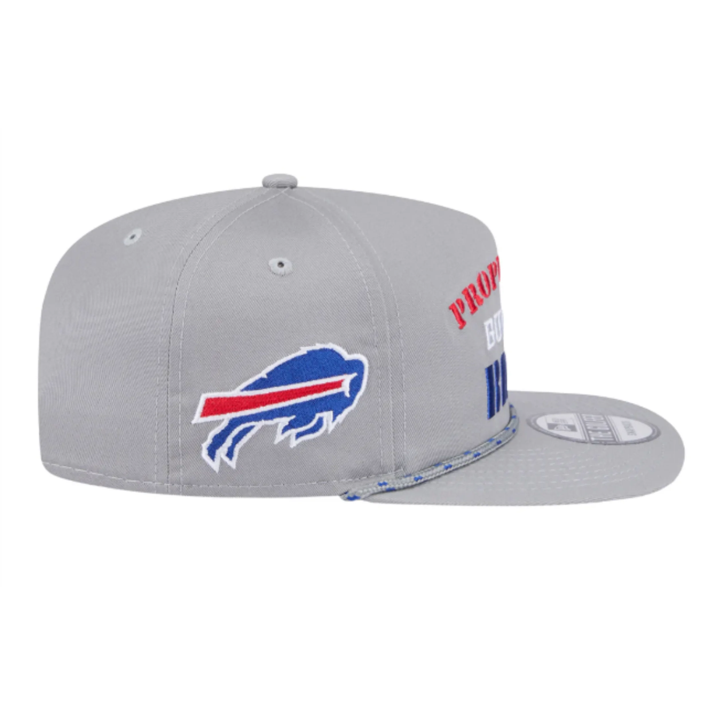 New Era The Golfer Buffalo Bills "Property Of" Vintage Style Rope Snapback - Image 2