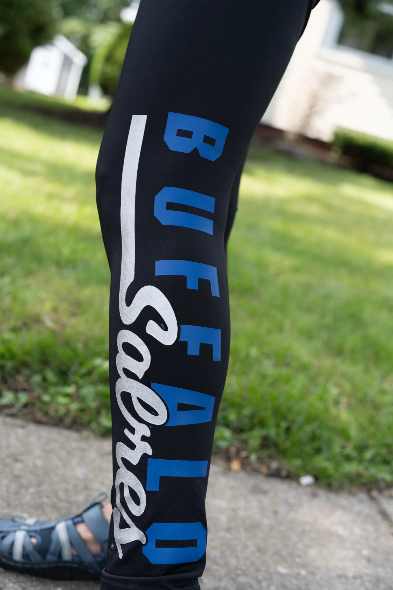 Women's Buffalo Sabres 4Her Black Leggings - Image 4