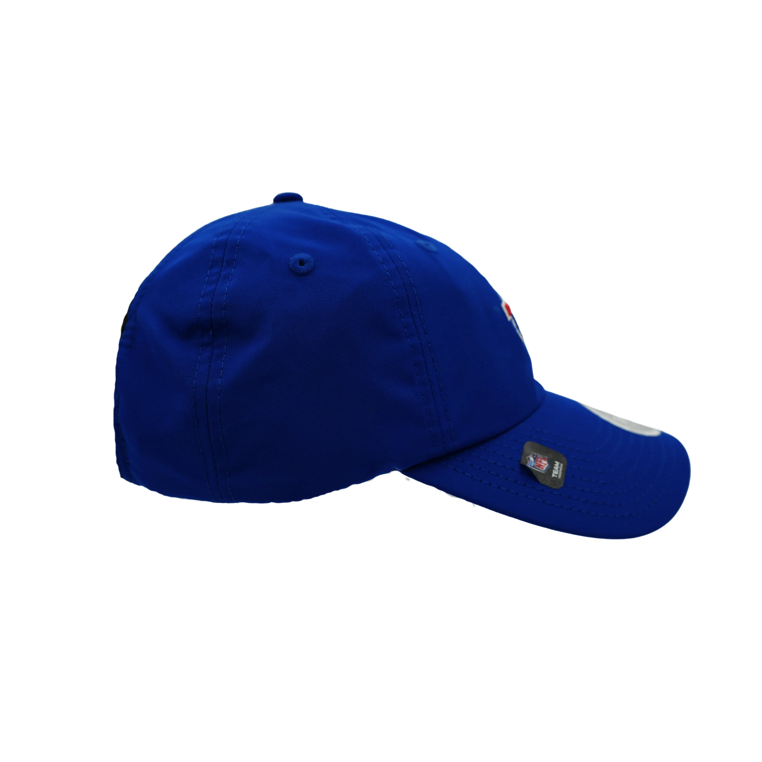 Women's New Era 9FORTY Buffalo Bills Blue Crisscross Ponytail Hat - Image 4