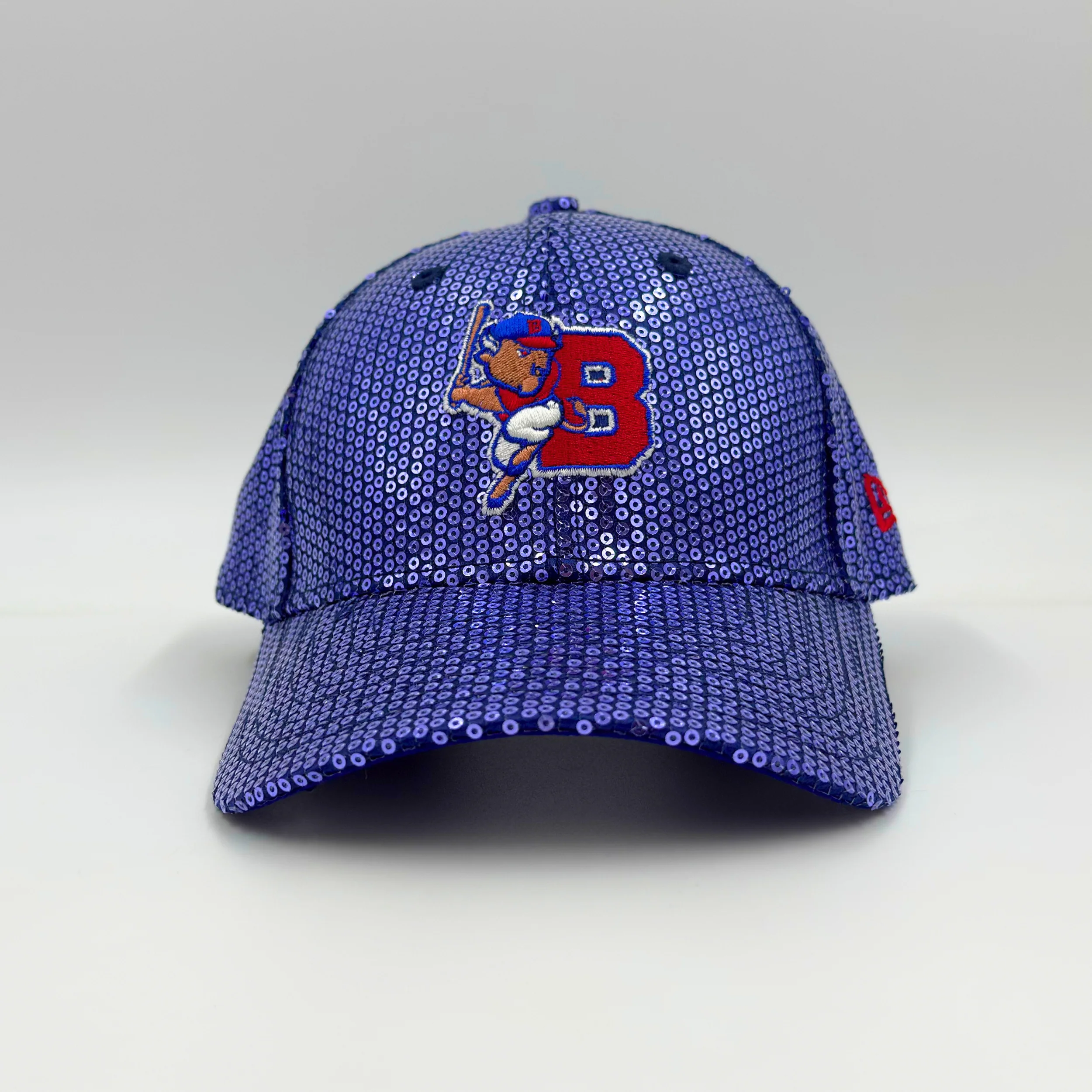 Women's New Era 9FORTY Buffalo Bisons Royal Sequin Hat - Image 4
