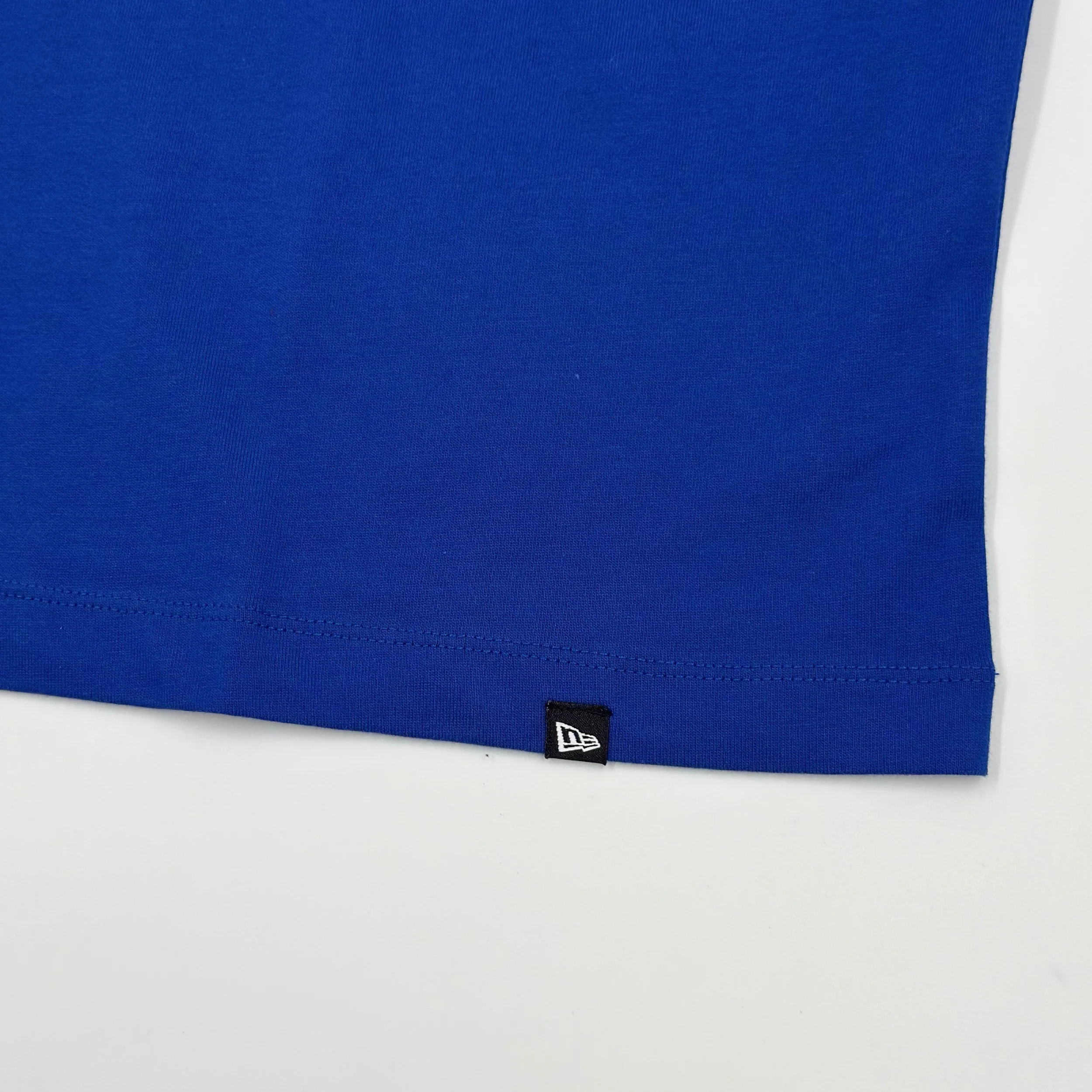 Women's New Era Bills Royal Boxy Cropped Shirt - Image 6