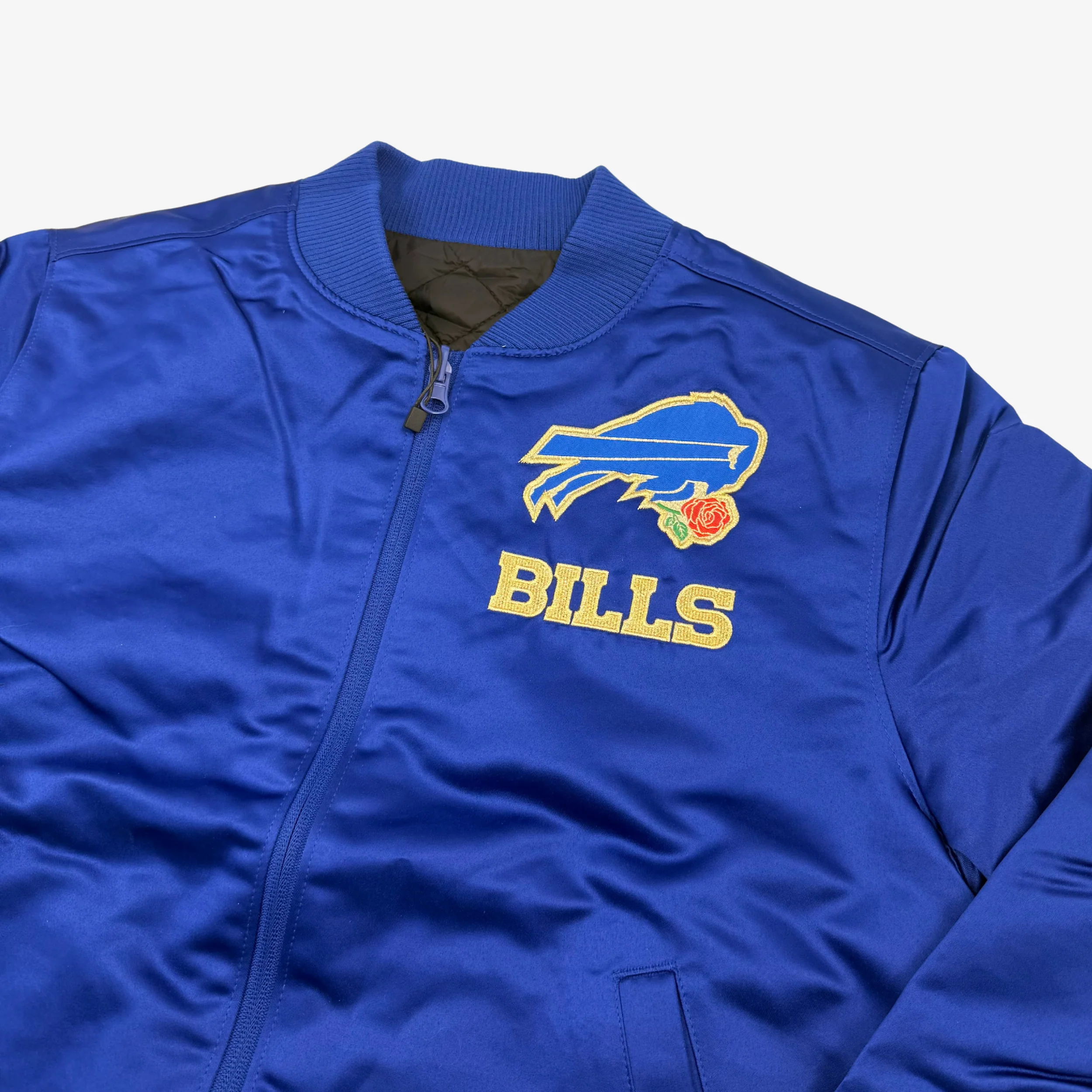 Women's New Era Buffalo Bills Floral Logo Royal Jacket - Image 6