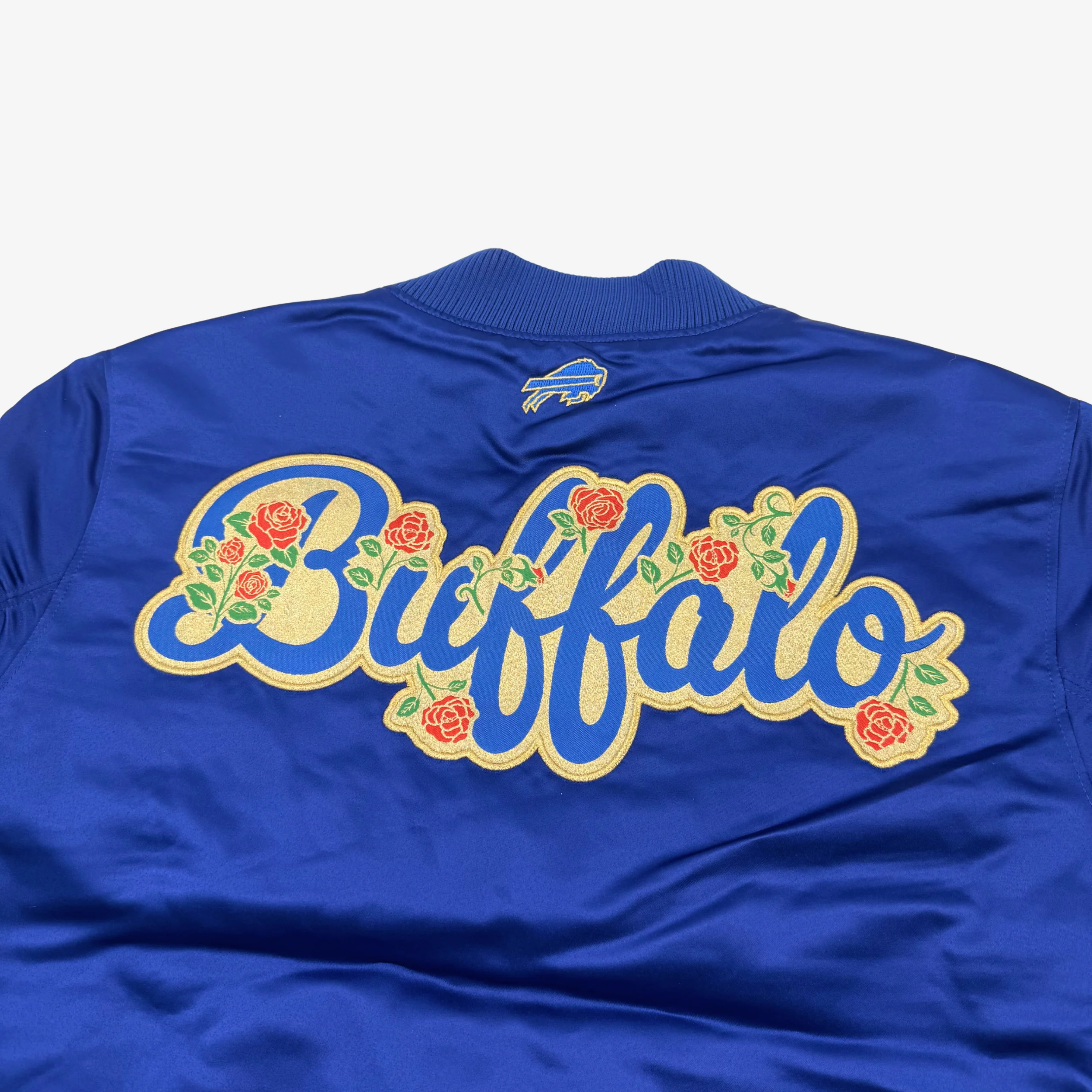 Women's New Era Buffalo Bills Floral Logo Royal Jacket - Image 9